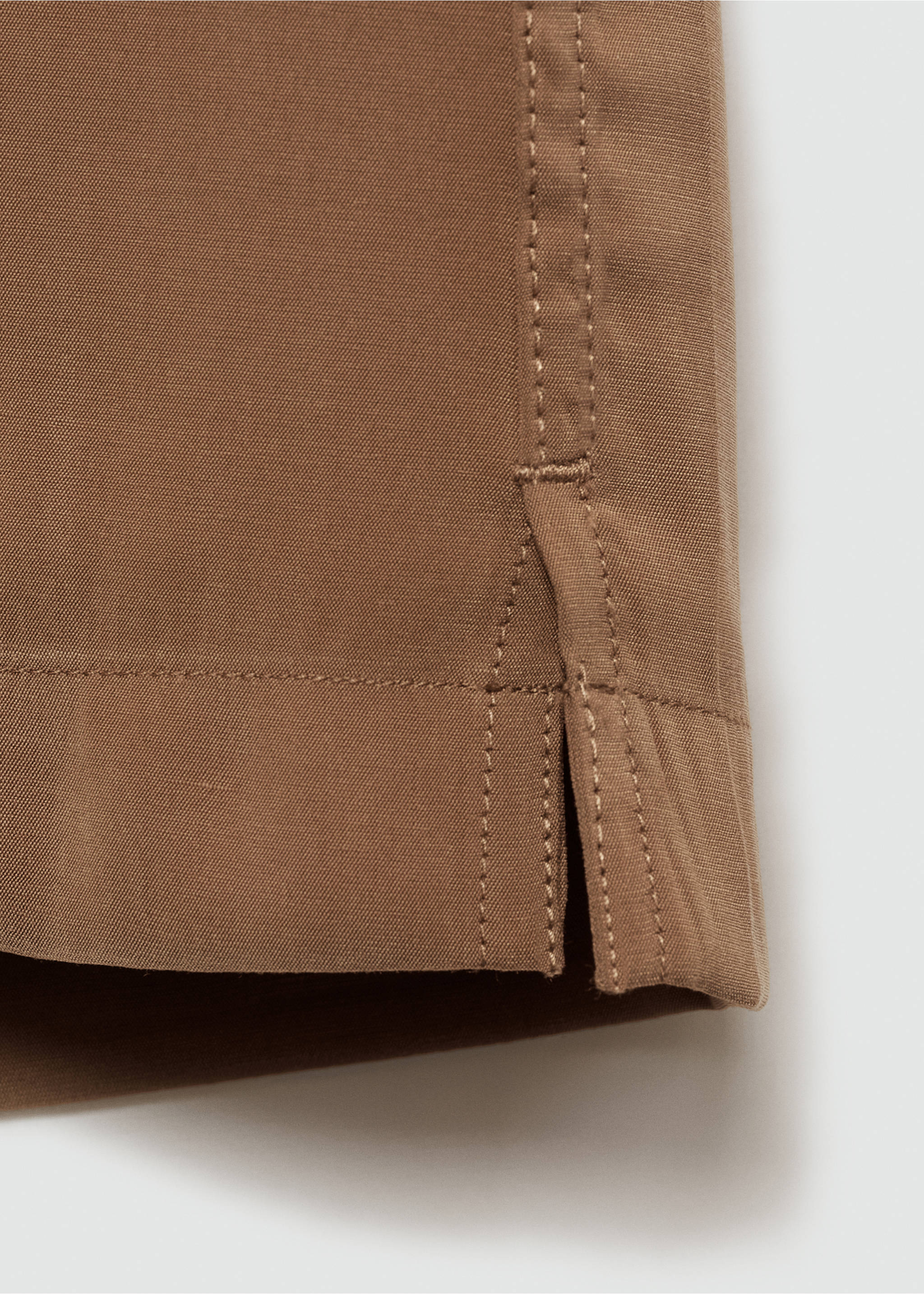 Regular-fit shirt with pockets - Details of the article 0, Burnt Orange. Ref: 77004445-00.