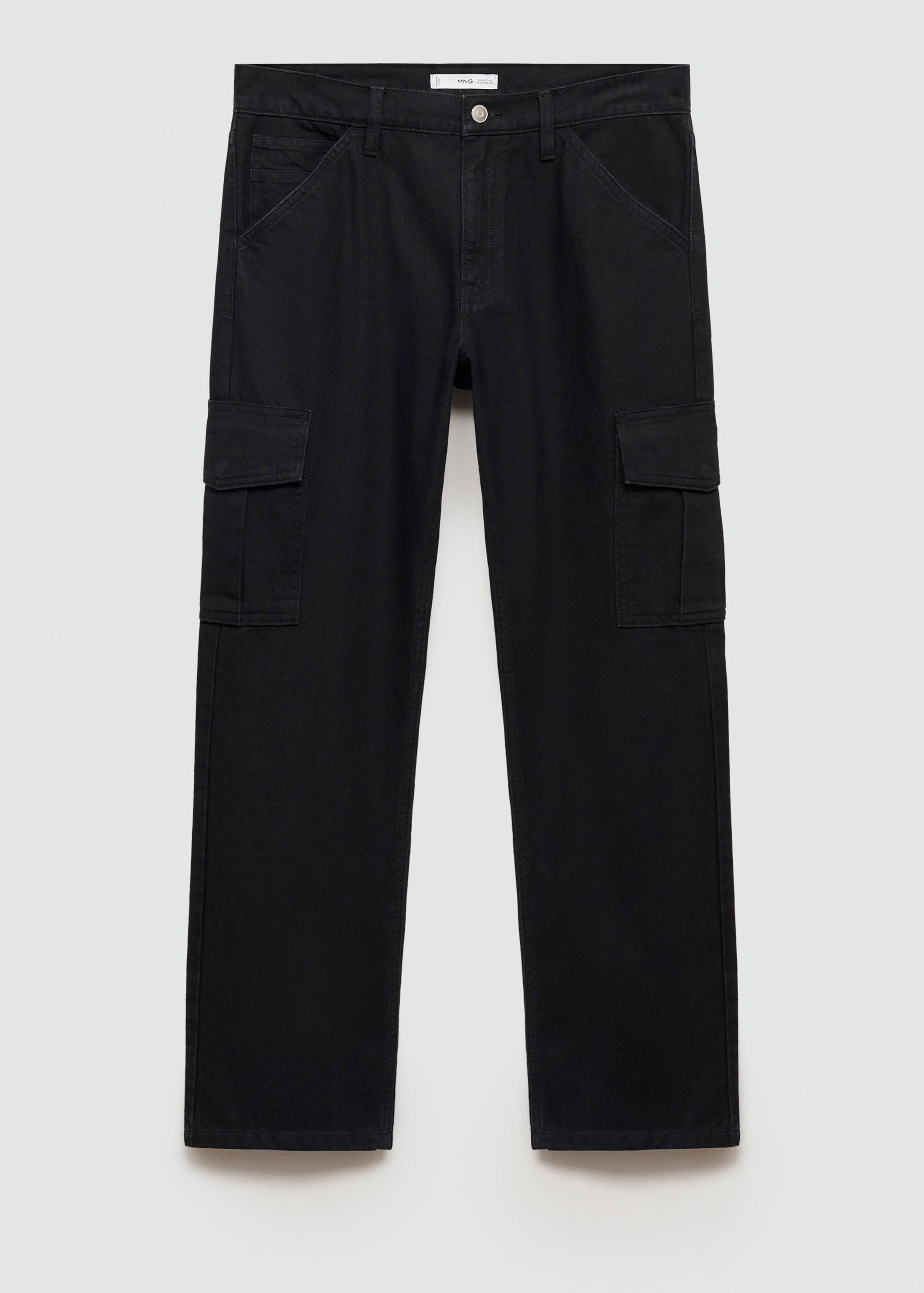 Straight-fit cargo jeans - Article without model