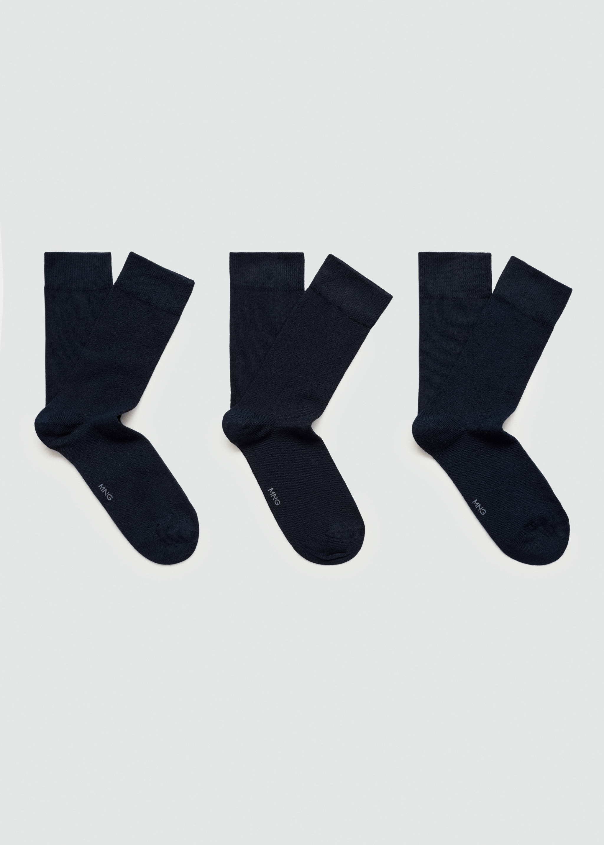 3-er Pack Baumwollsocken - Artikel ohne Model