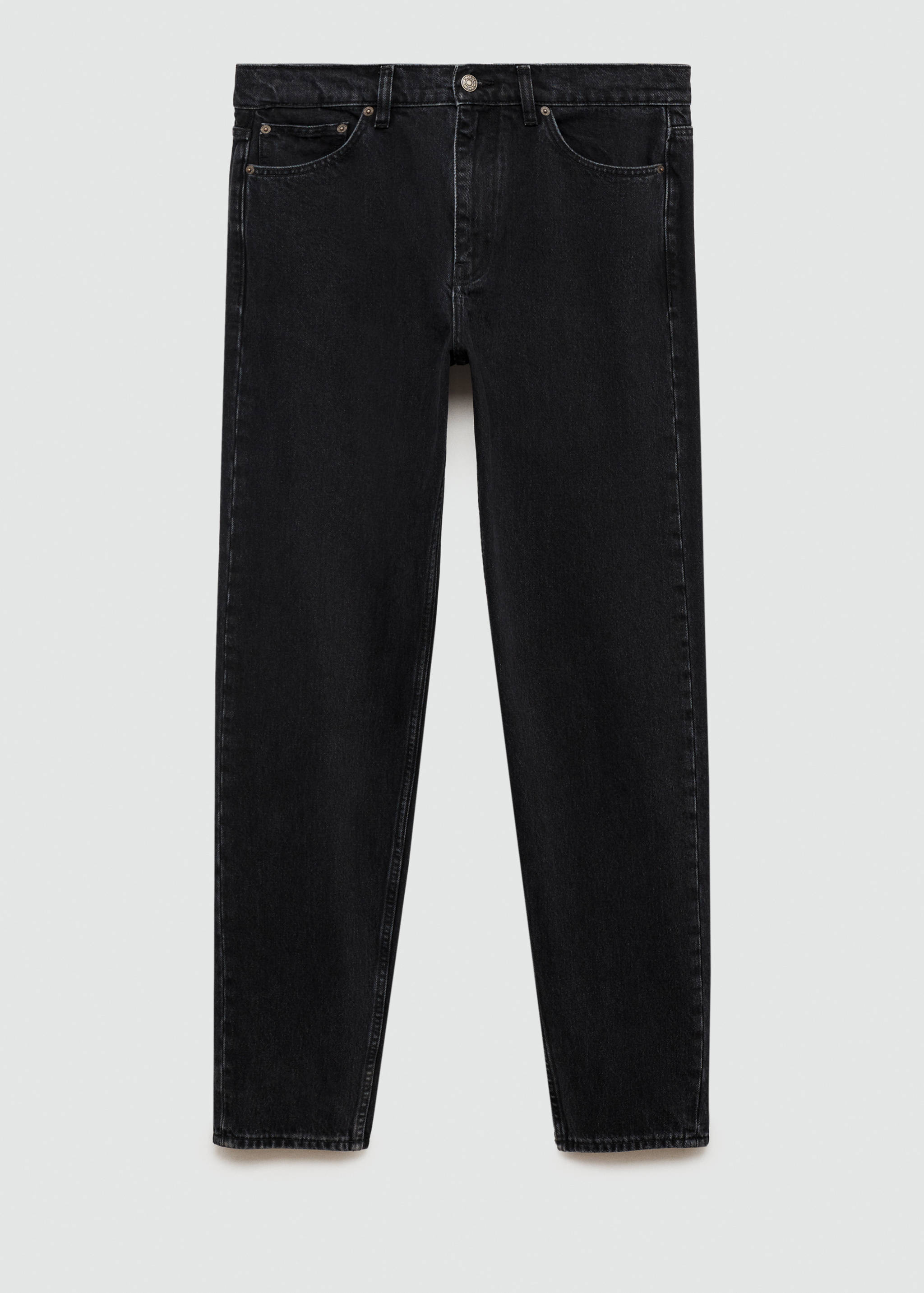 Bob regular-fit black jeans - Article without model