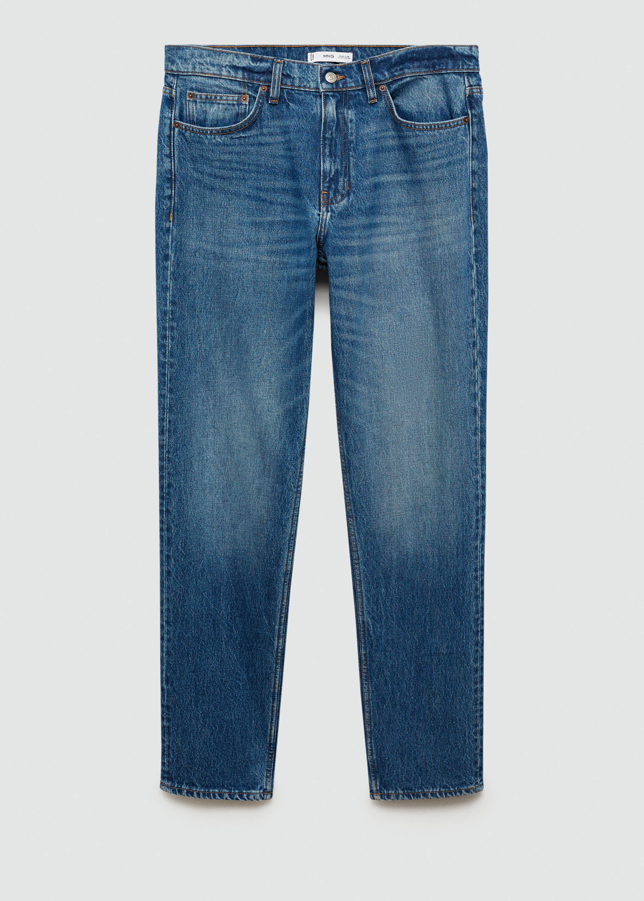 Regular fit medium wash Bob jeans - Article without model