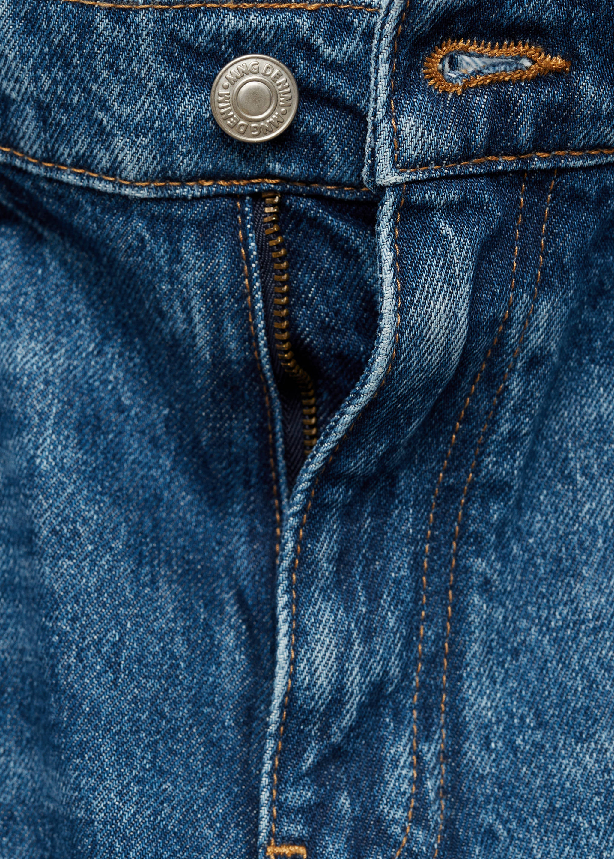 Regular fit medium wash Bob jeans - Details of the article 8