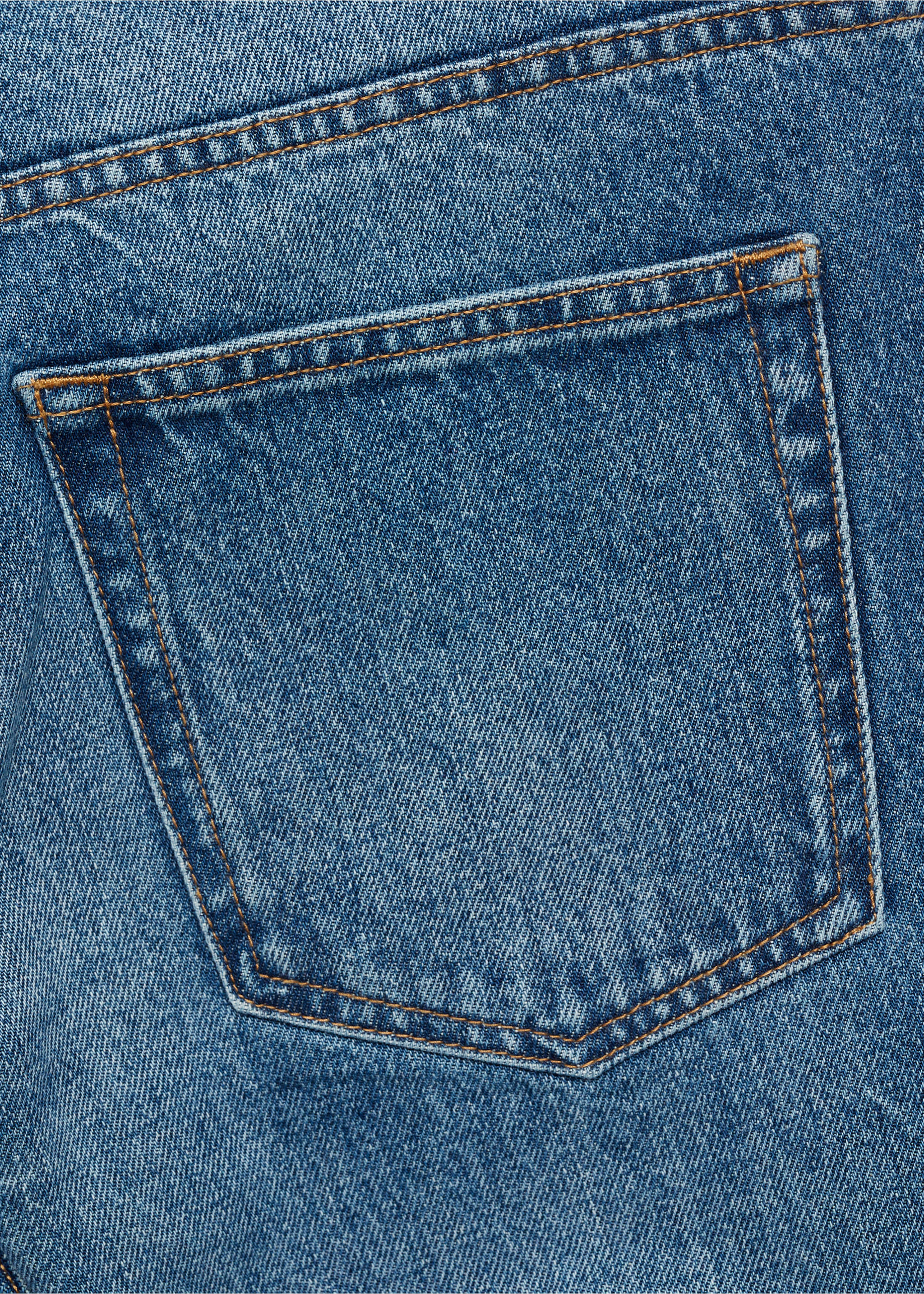 Regular fit medium wash Bob jeans - Details of the article 0, Dark Blue. Ref: 77004452-00.
