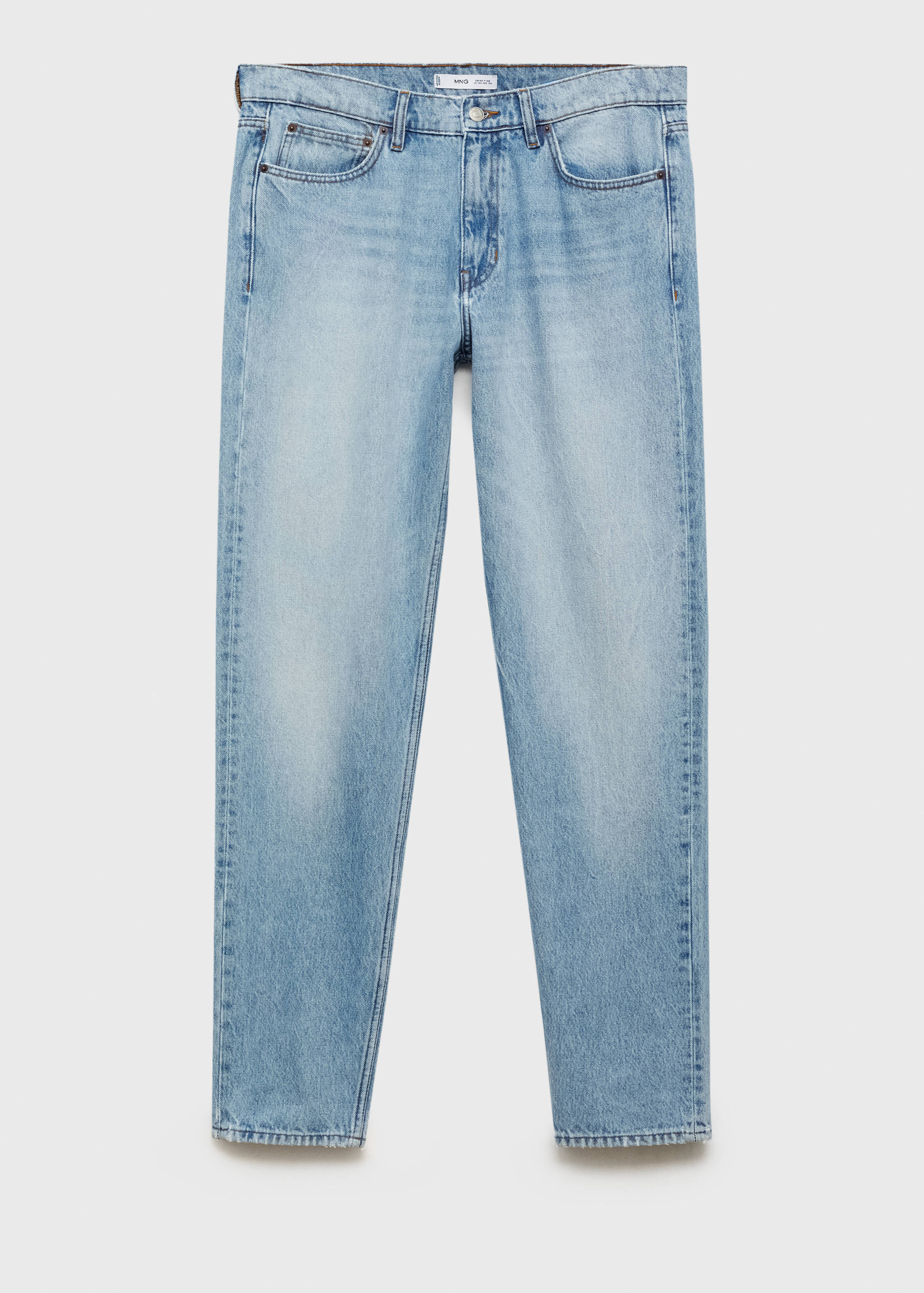 Bob regular-fit light-wash jeans - Article without model