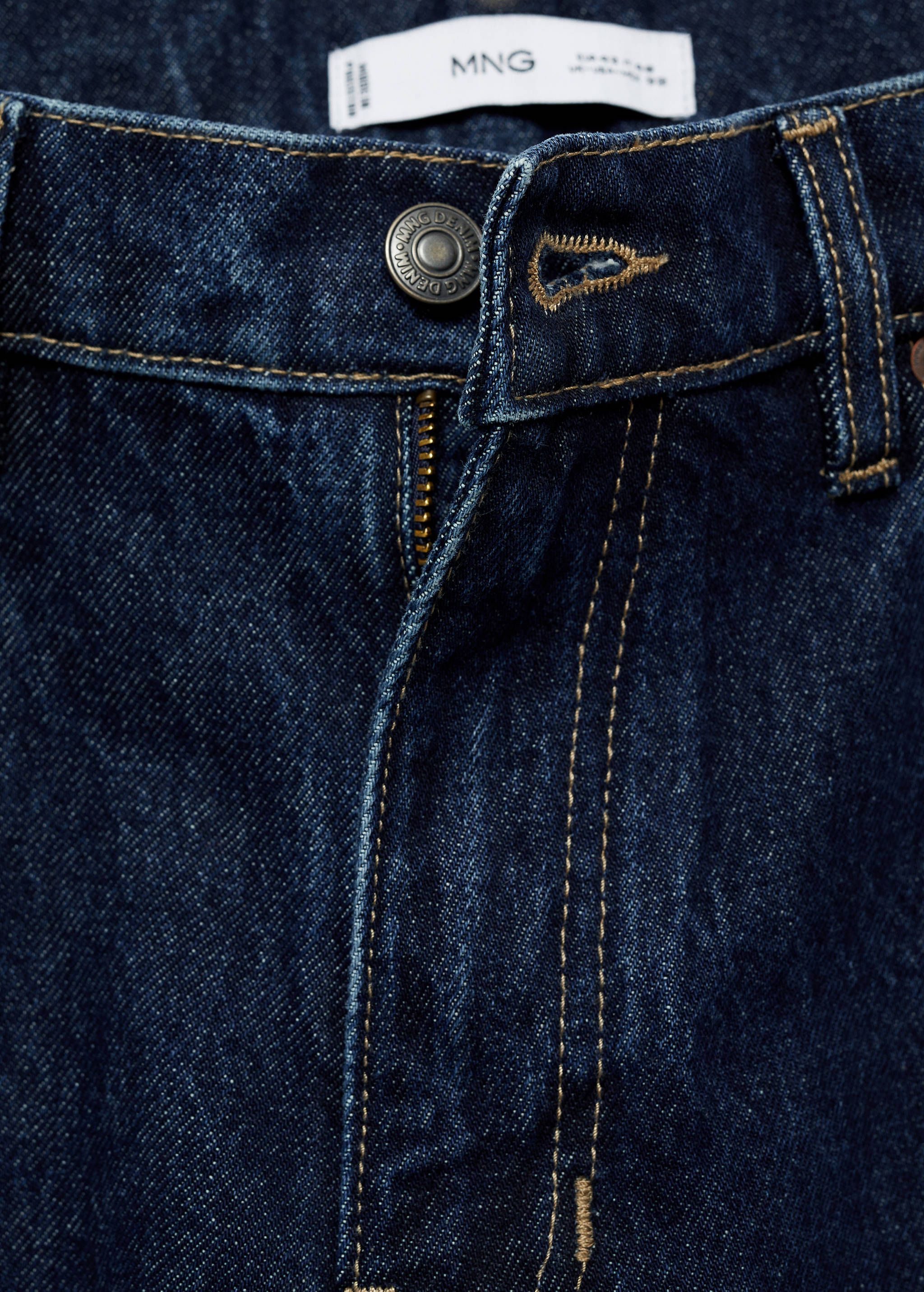 Regular fit dark wash Bob jeans - Details of the article 8