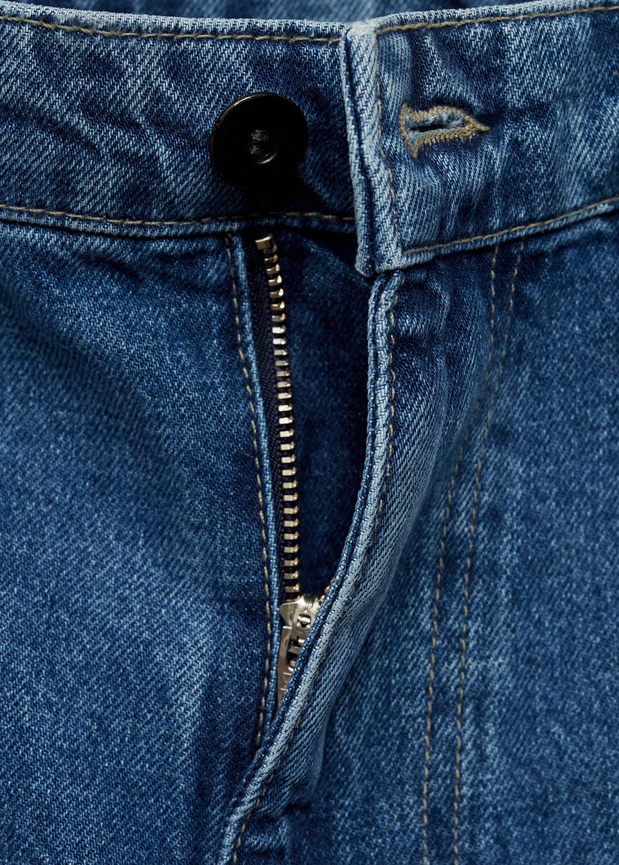 Relaxed Fit-Jeans in Cropped-Länge - Detail des Artikels 8