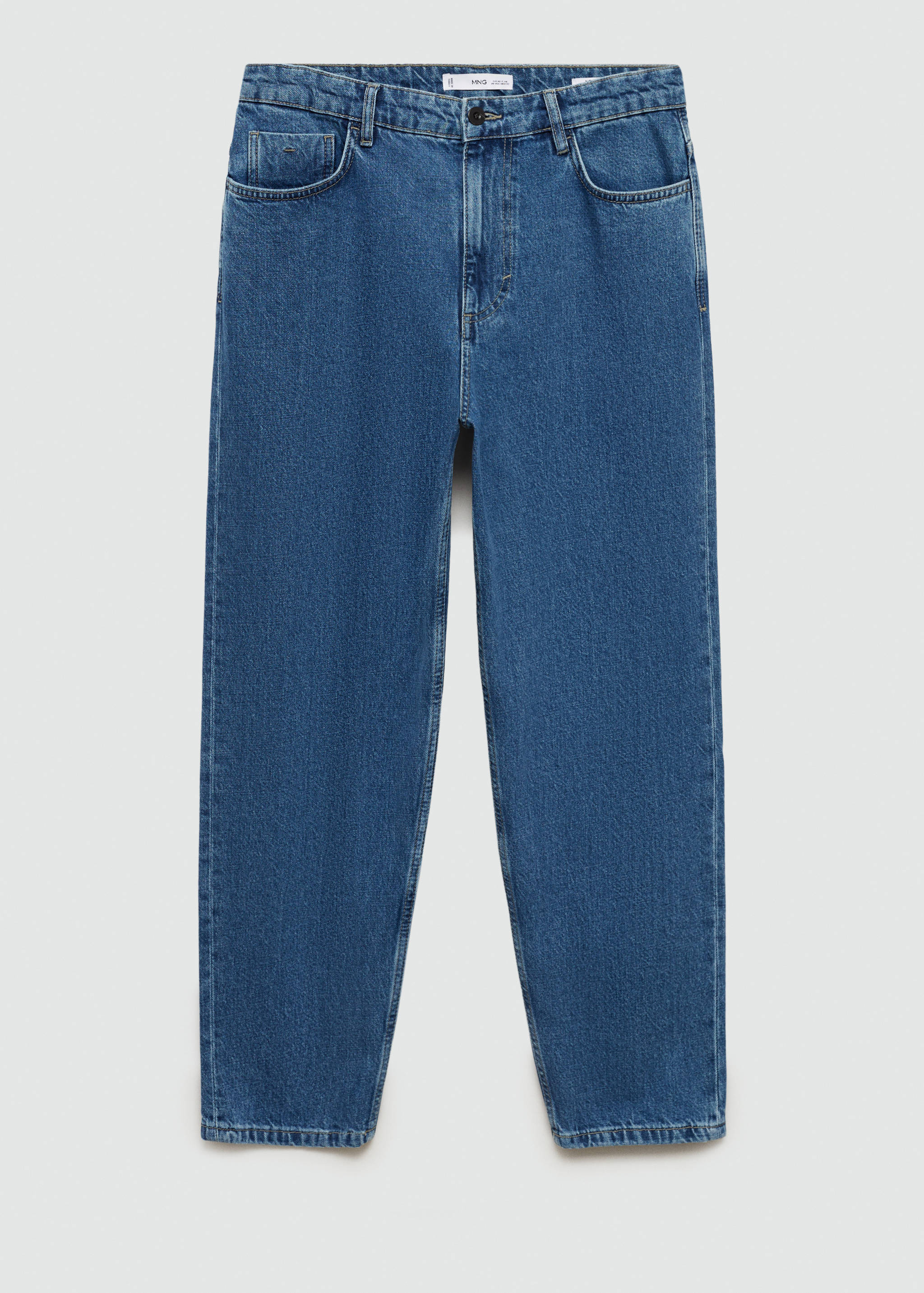 Jeans cropped relaxed fit - Artículo sin modelo