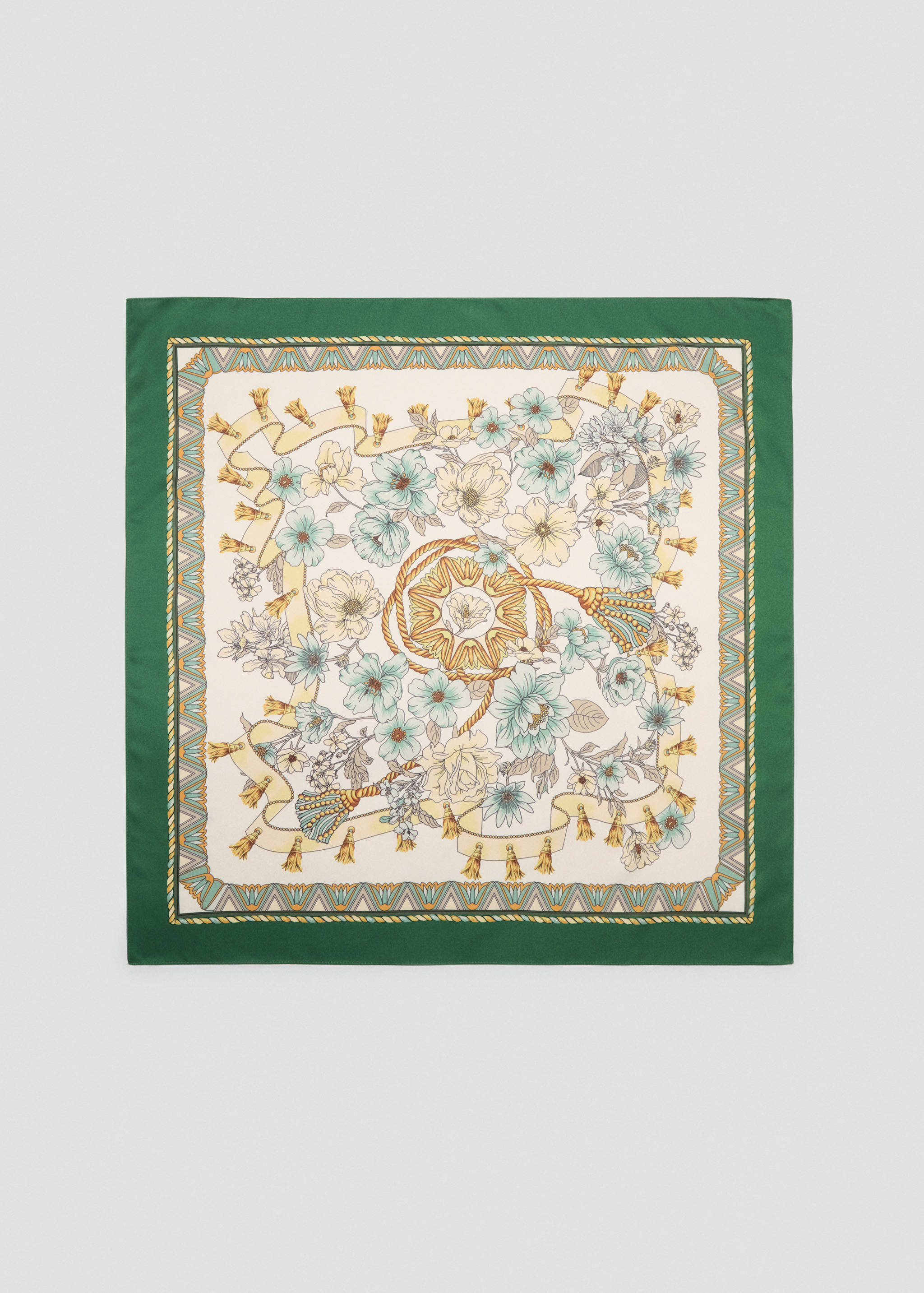 Floral print scarf - Article without model