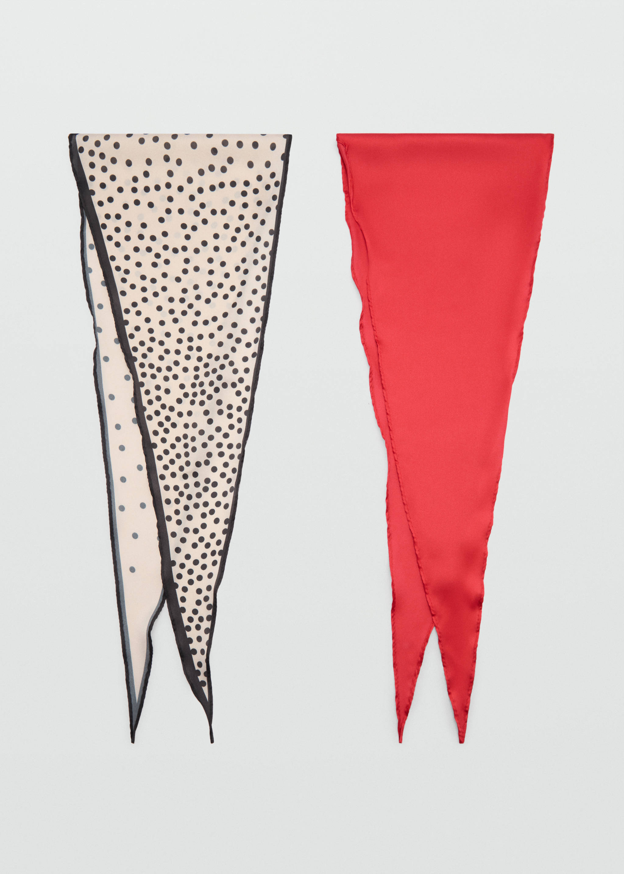 Pack of 2 combined scarves - Article without model