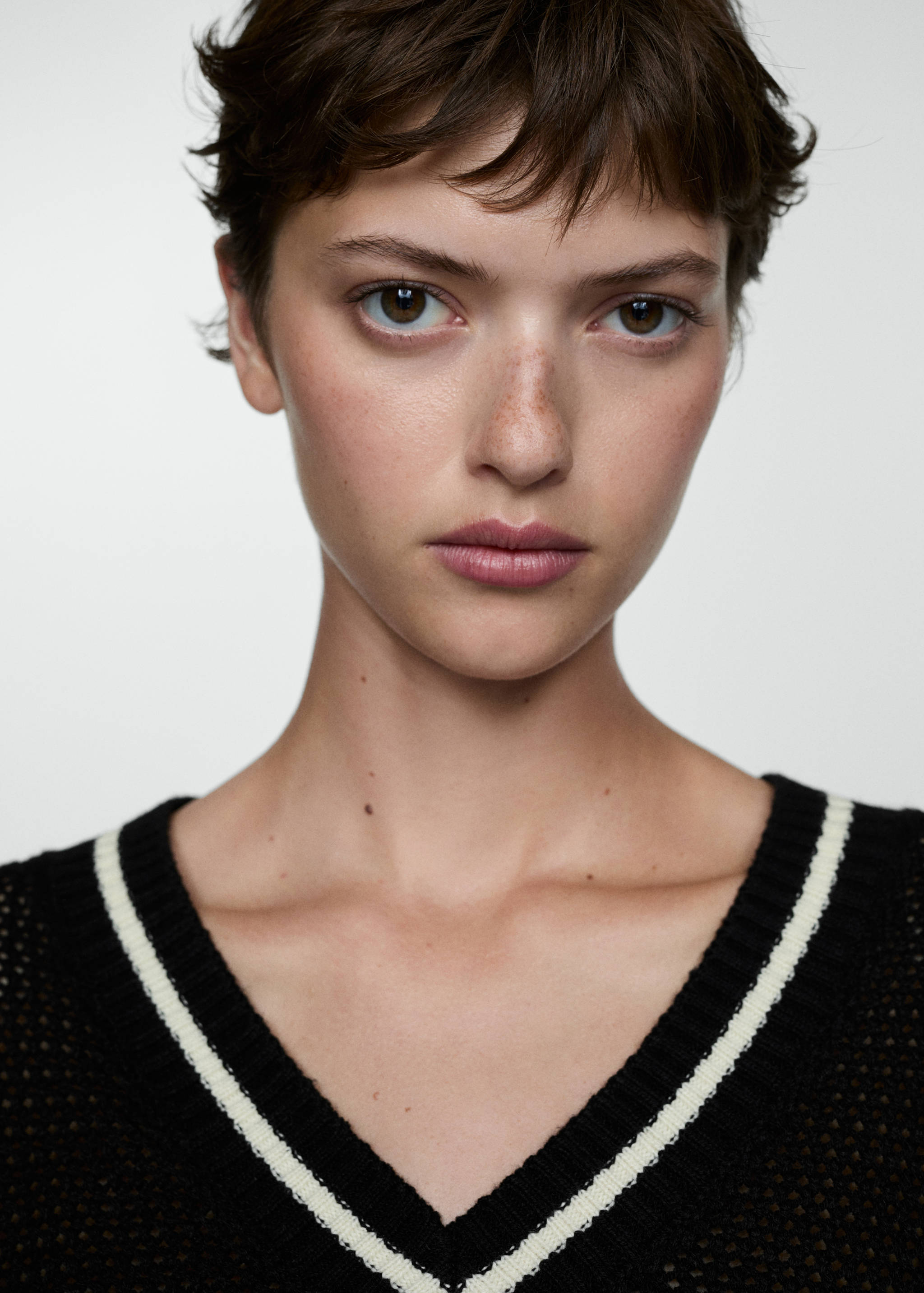 Jersey oversize cuello pico - Detalle del artículo 1