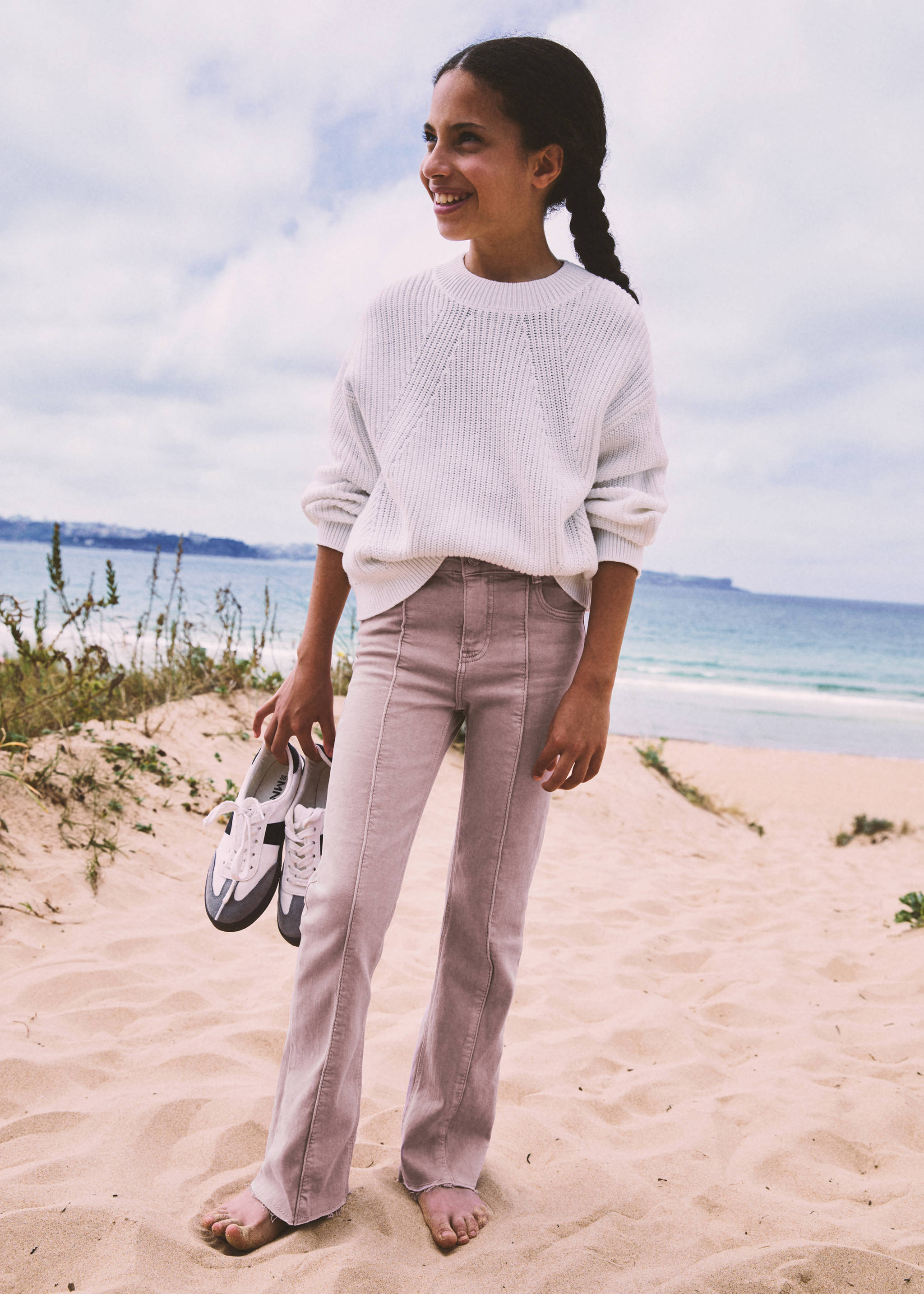 Ribbed knit sweater - Details of the article 6