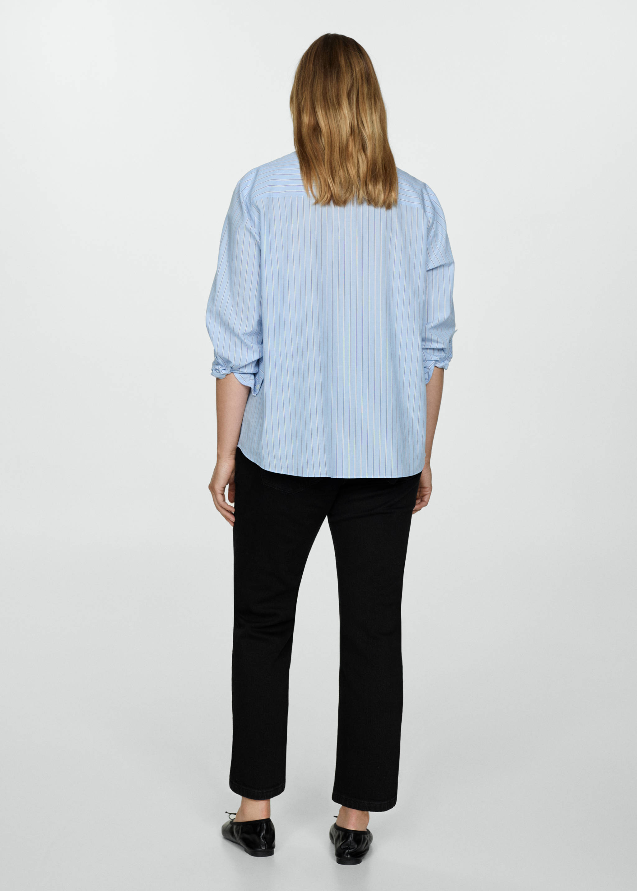 Maternity Straight Jeans - Reverse of the article