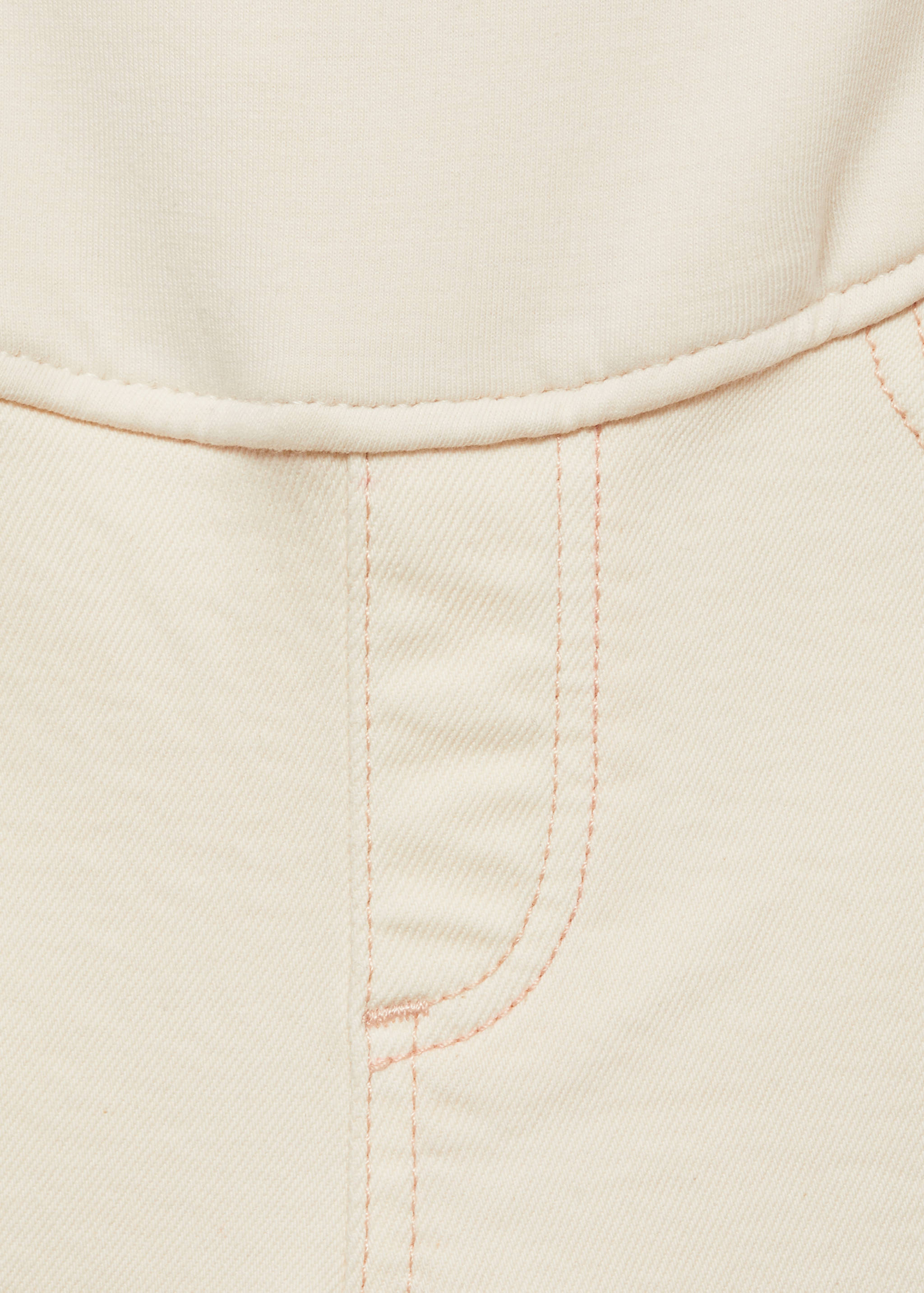 Maternity flared cropped jeans - Details of the article 8