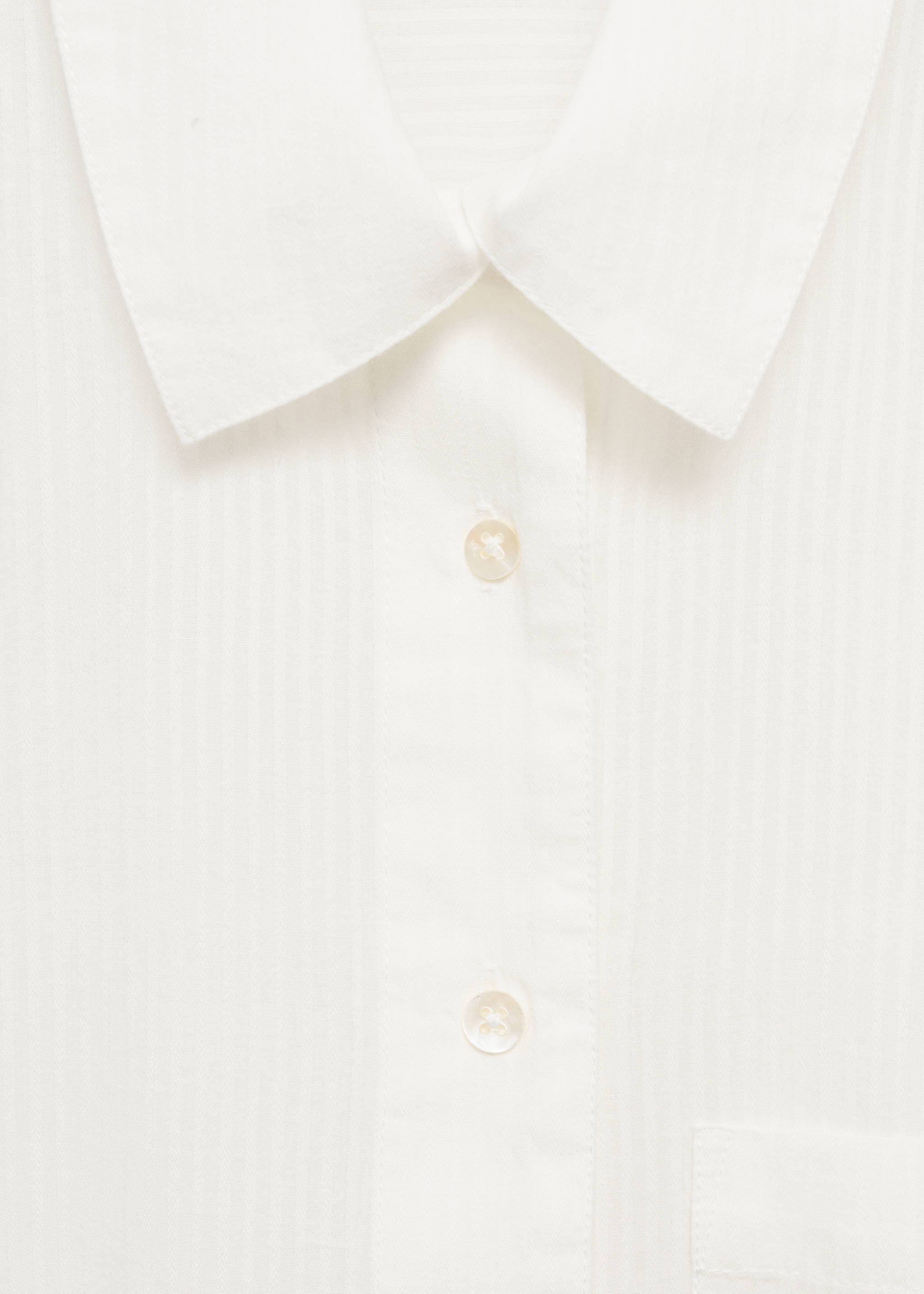 Oversize striped shirt - Details of the article 8