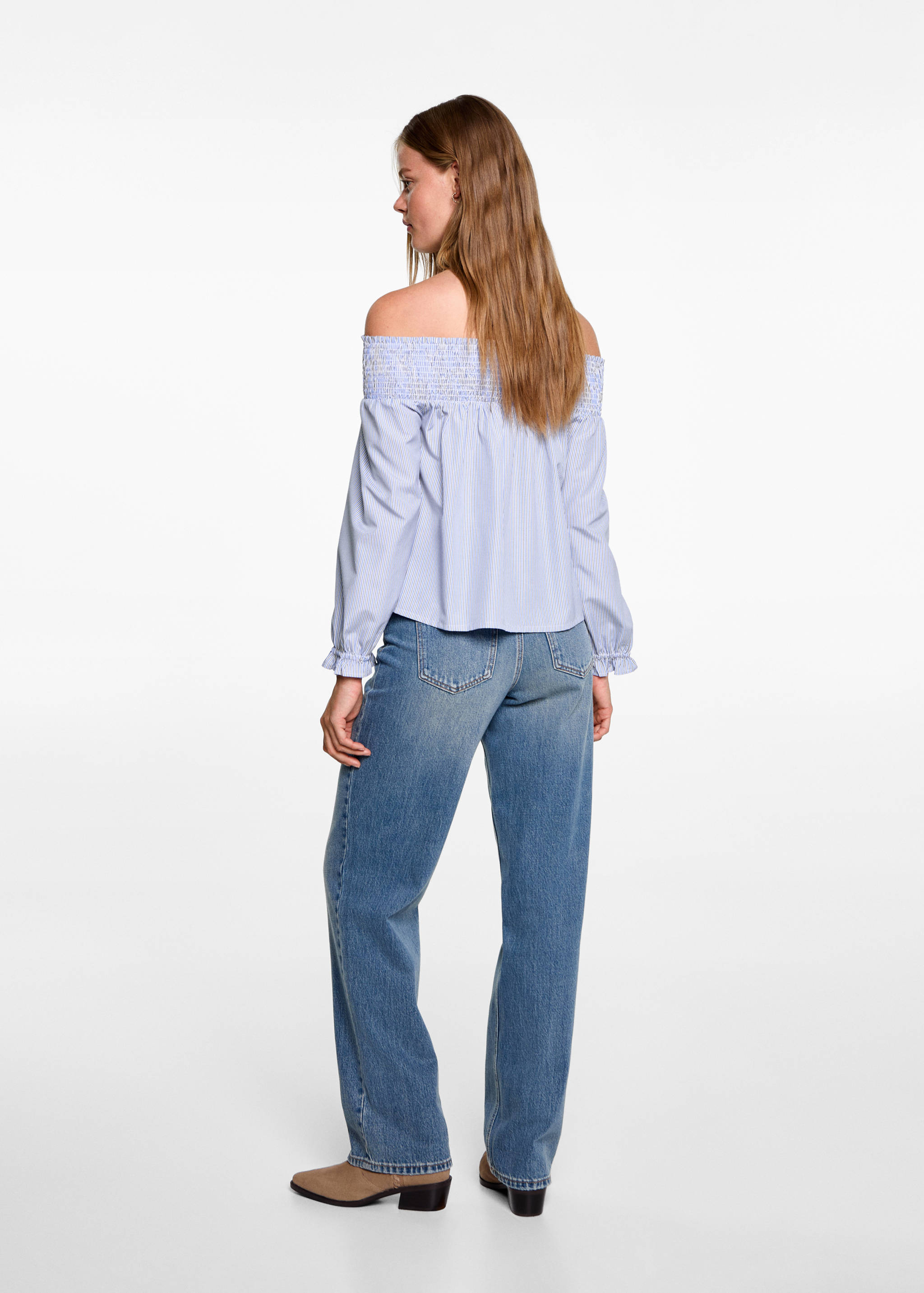 Off Shoulder-Bluse - Rückseite des Artikels