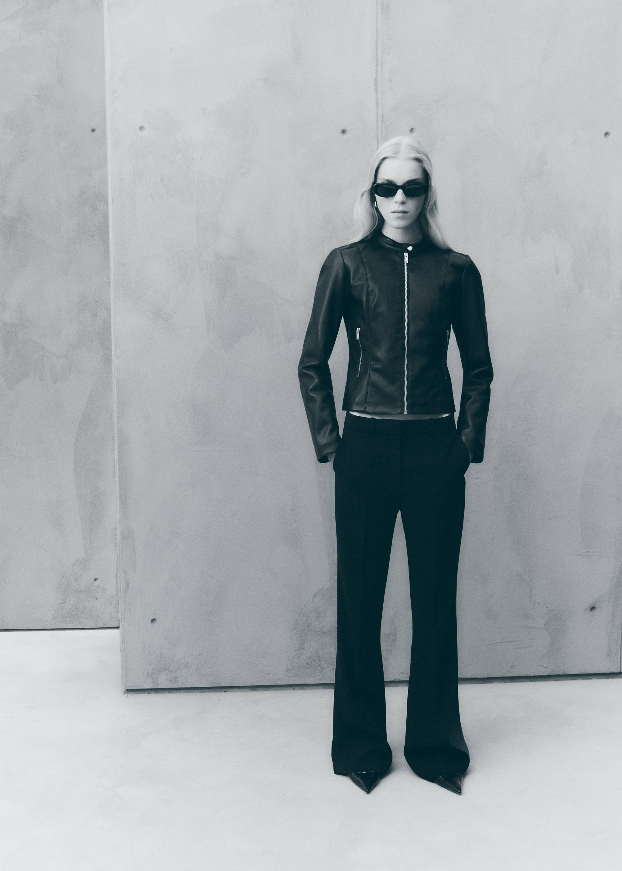 Kurtka biker ze sztucznej skóry - Szczegóły artykułu 6