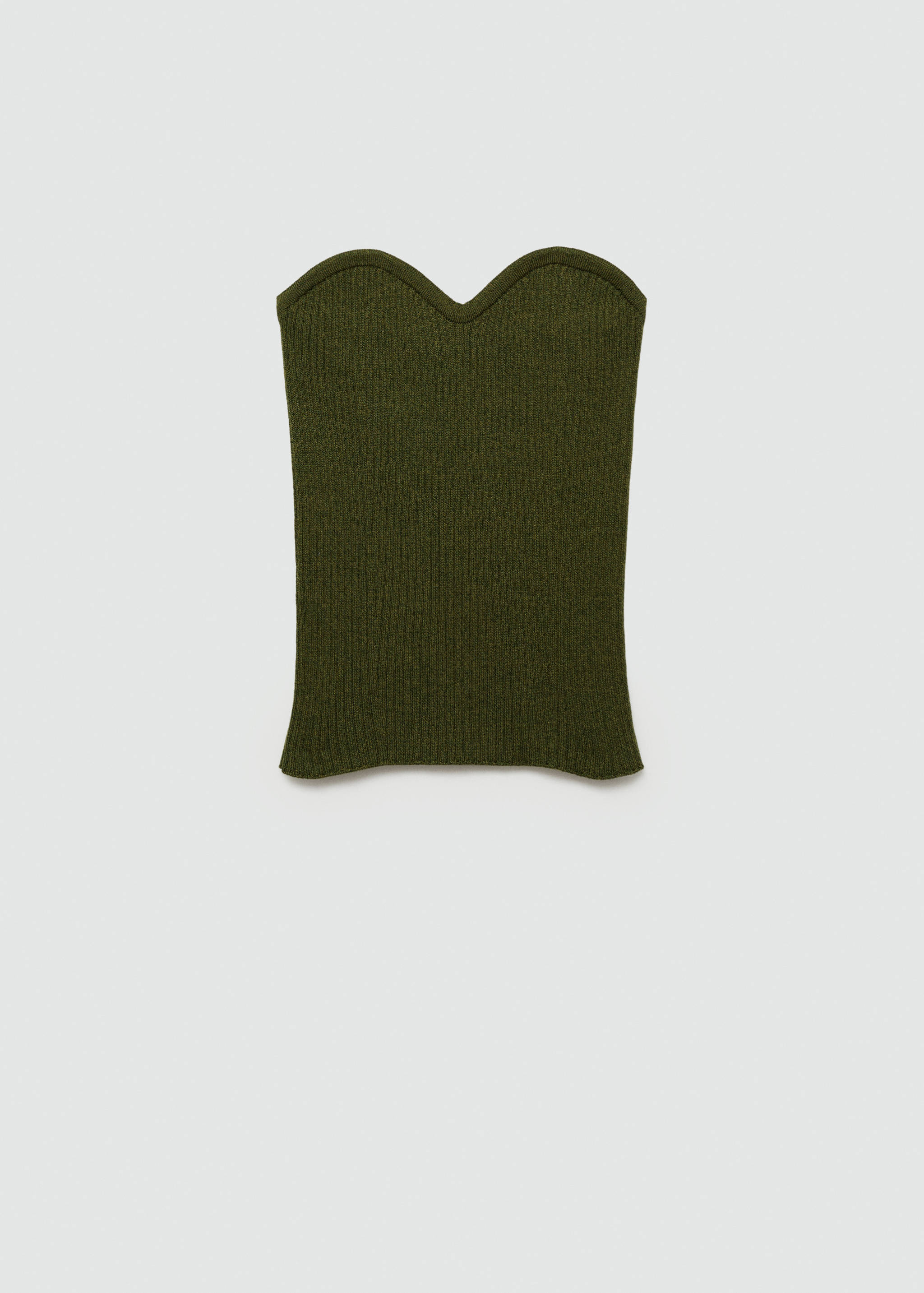 Top punto escote corazón - Artículo sin modelo