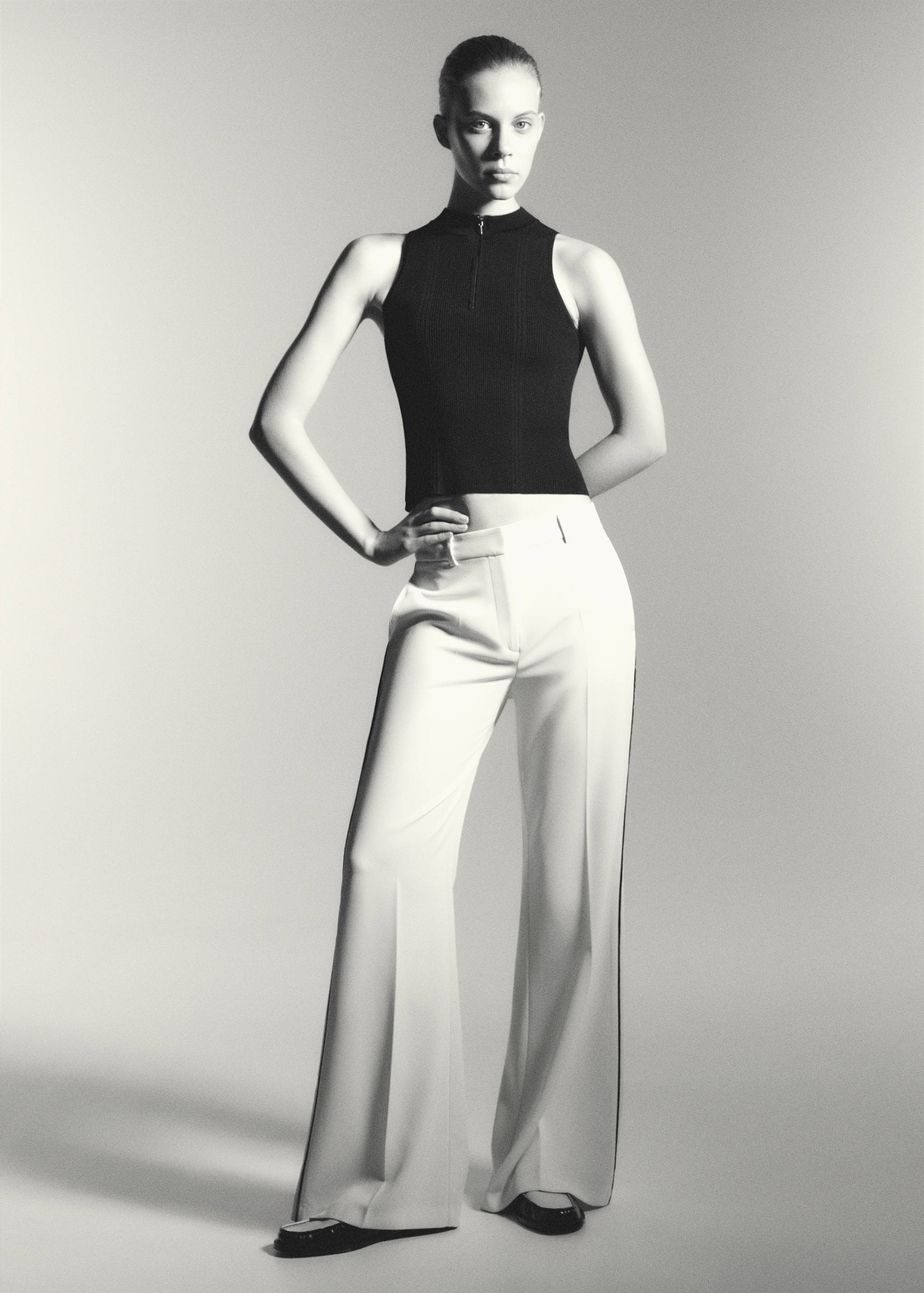 Pantalon rayures wideleg - Détail de l'article 7