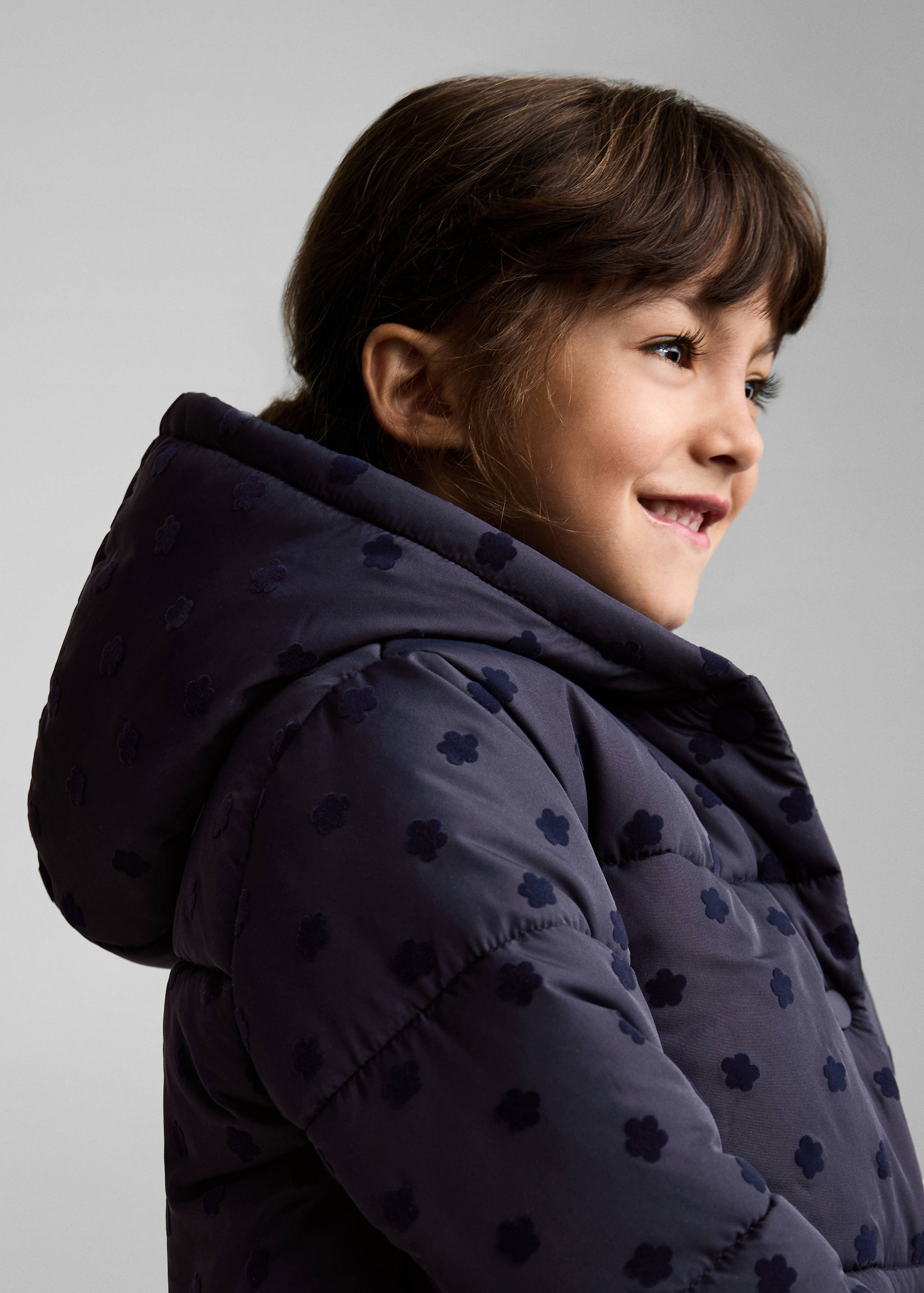 Anorak acolchado estampado floral - Detalle del artículo 4