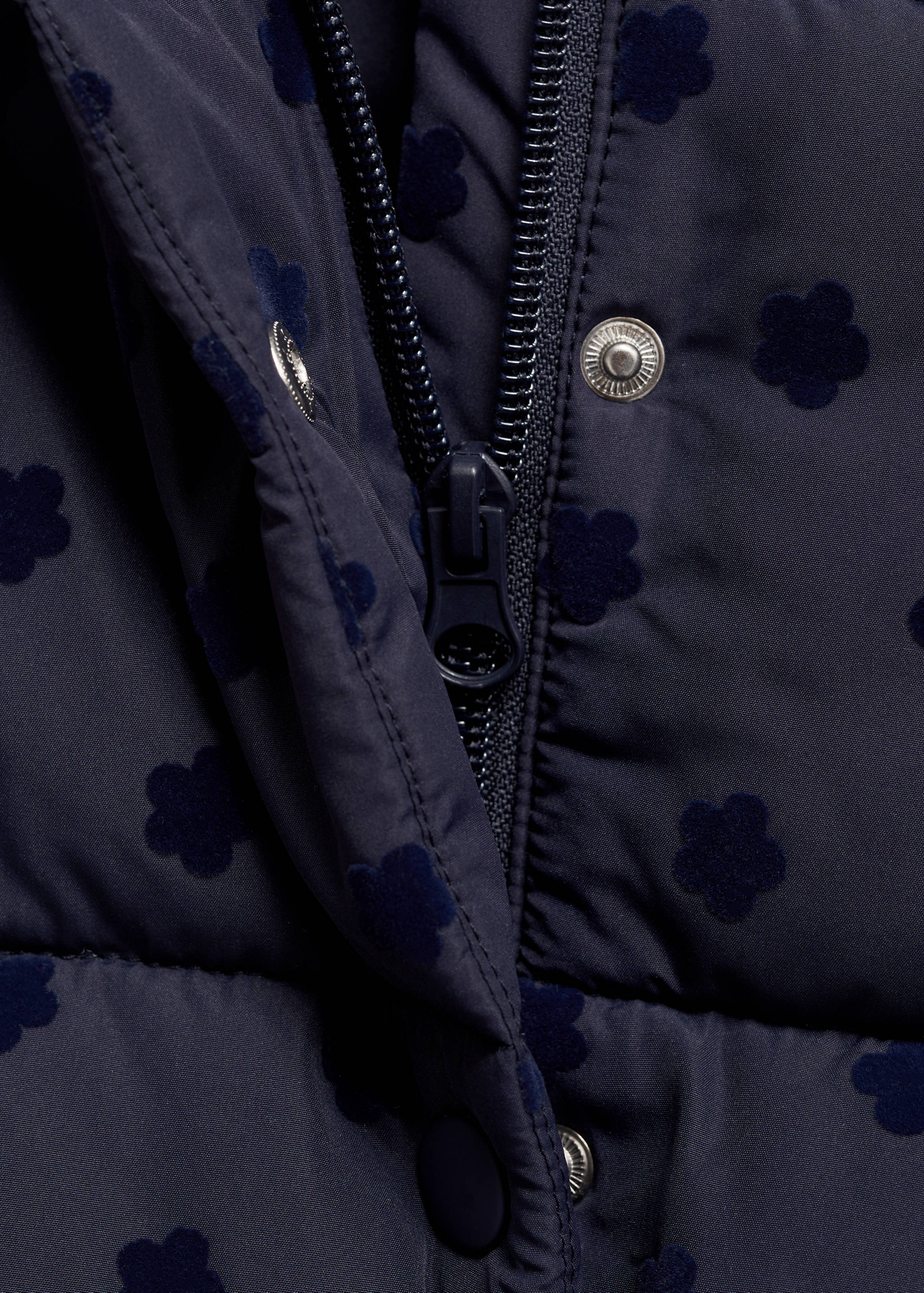 Anorak acolchado estampado floral - Detalle del artículo 8