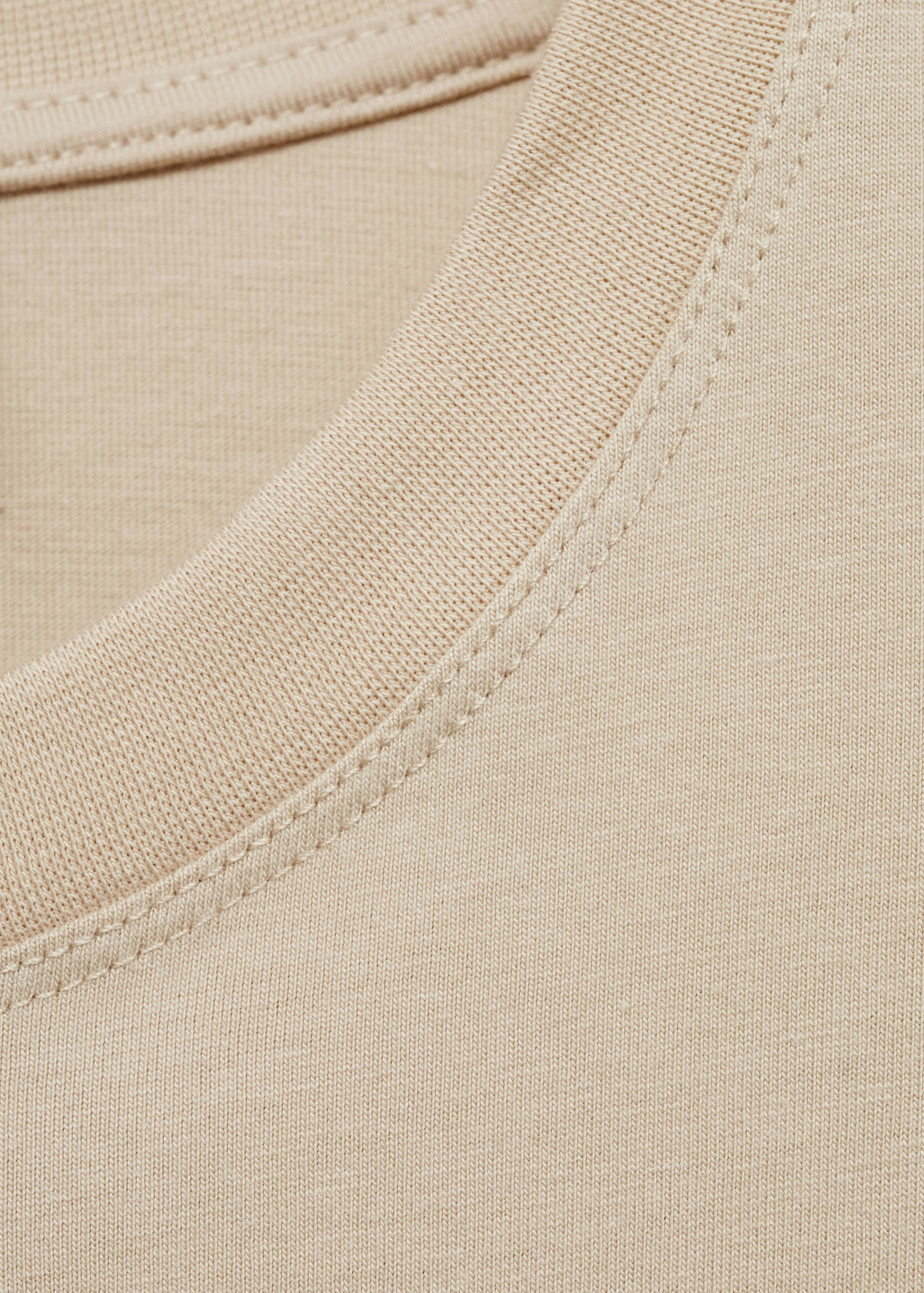 T-shirt de 100% algodão com estampado gráfico à frente - Pormenor do artigo 0