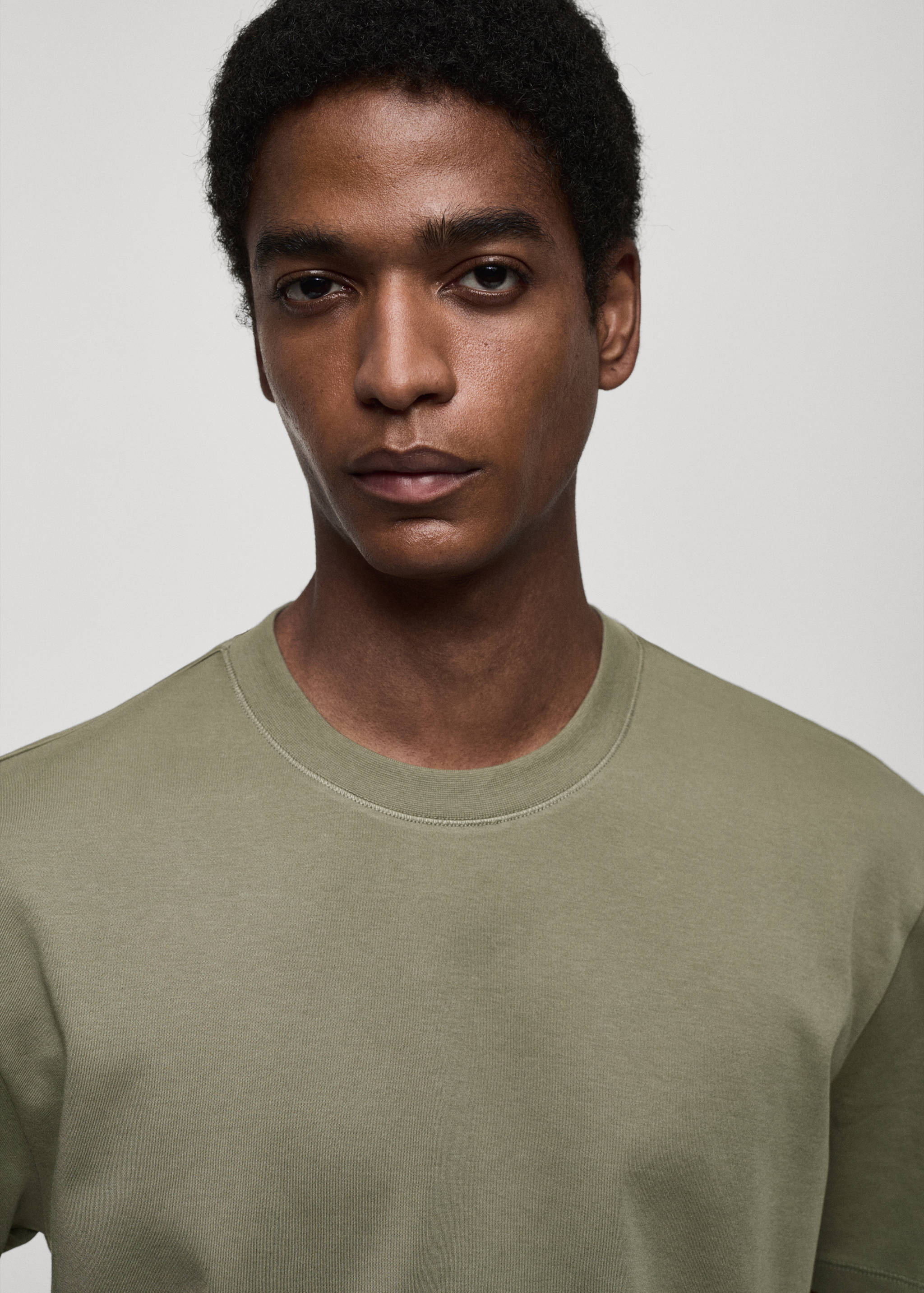 Camiseta regular fit 100% algodón - Detalle del artículo 1