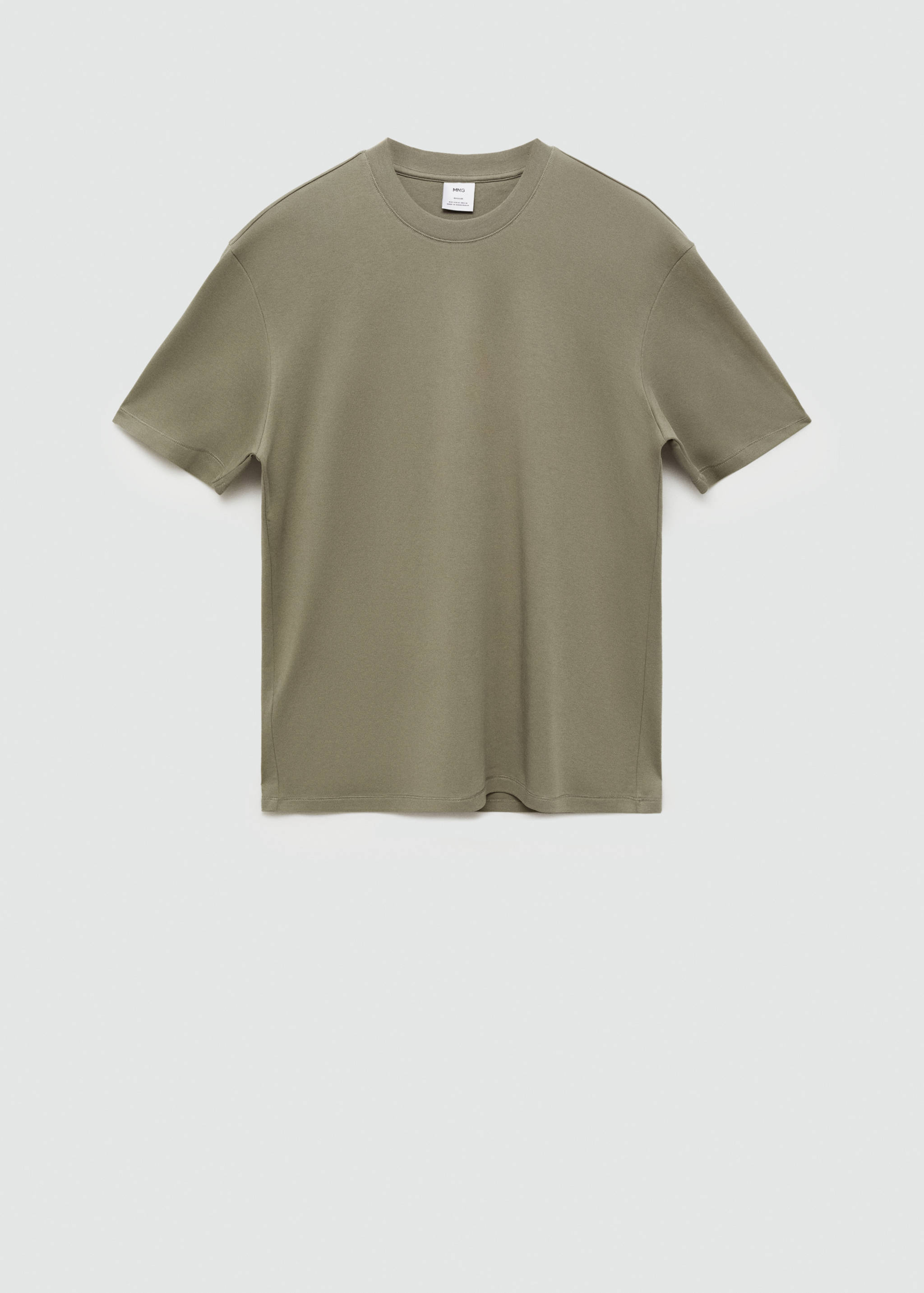 Camiseta regular fit 100% algodón - Artículo sin modelo