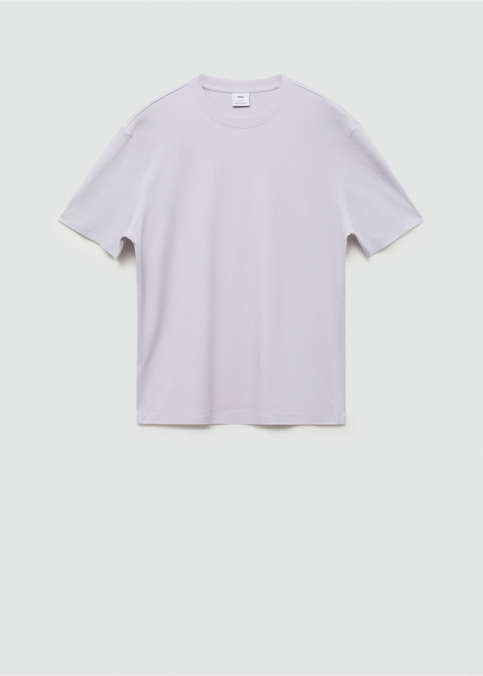 T-skjorte i 100% bomull, regular-fit - Artikkel uten modell, Lilla. Ref: 77005154-00.