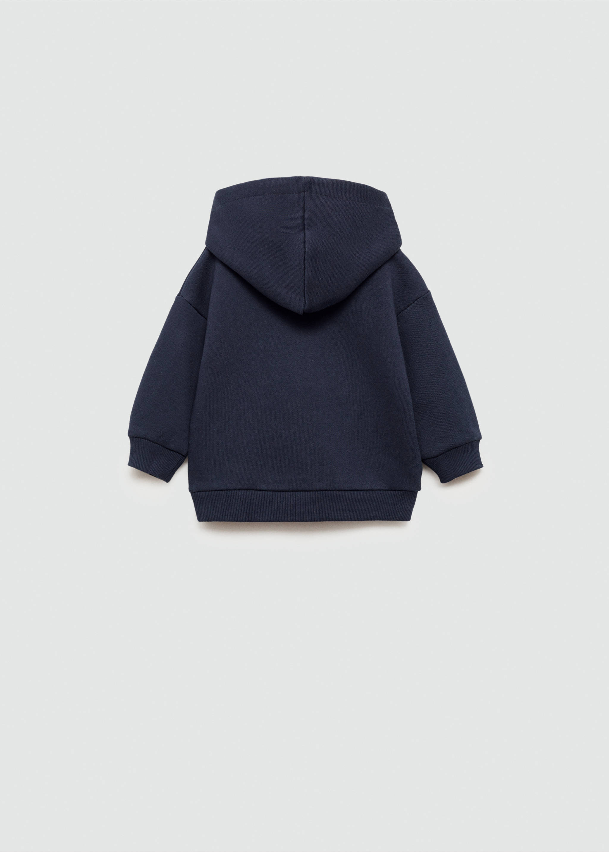 Path print sweatshirt - Reverse of the article, Dark Navy. Ref: 77005156-00.