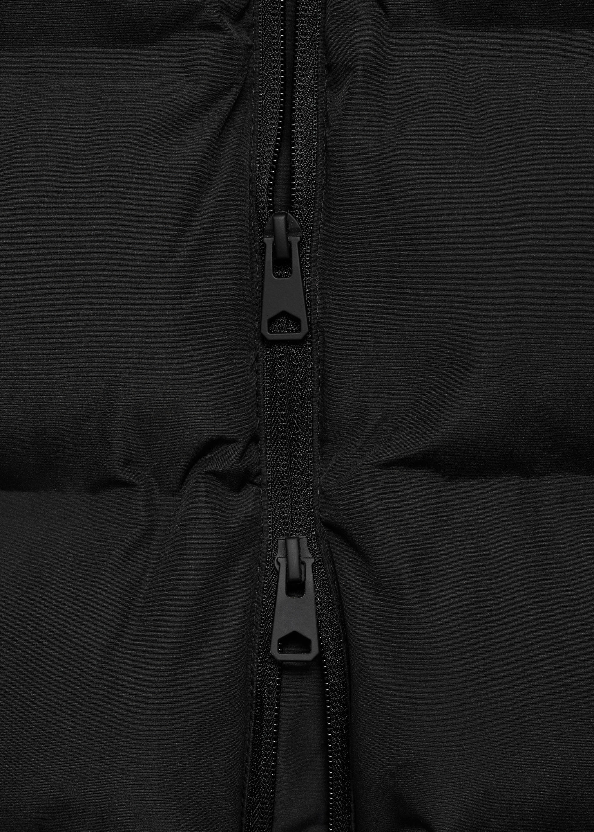 Quilted long coat - Details of the article 0