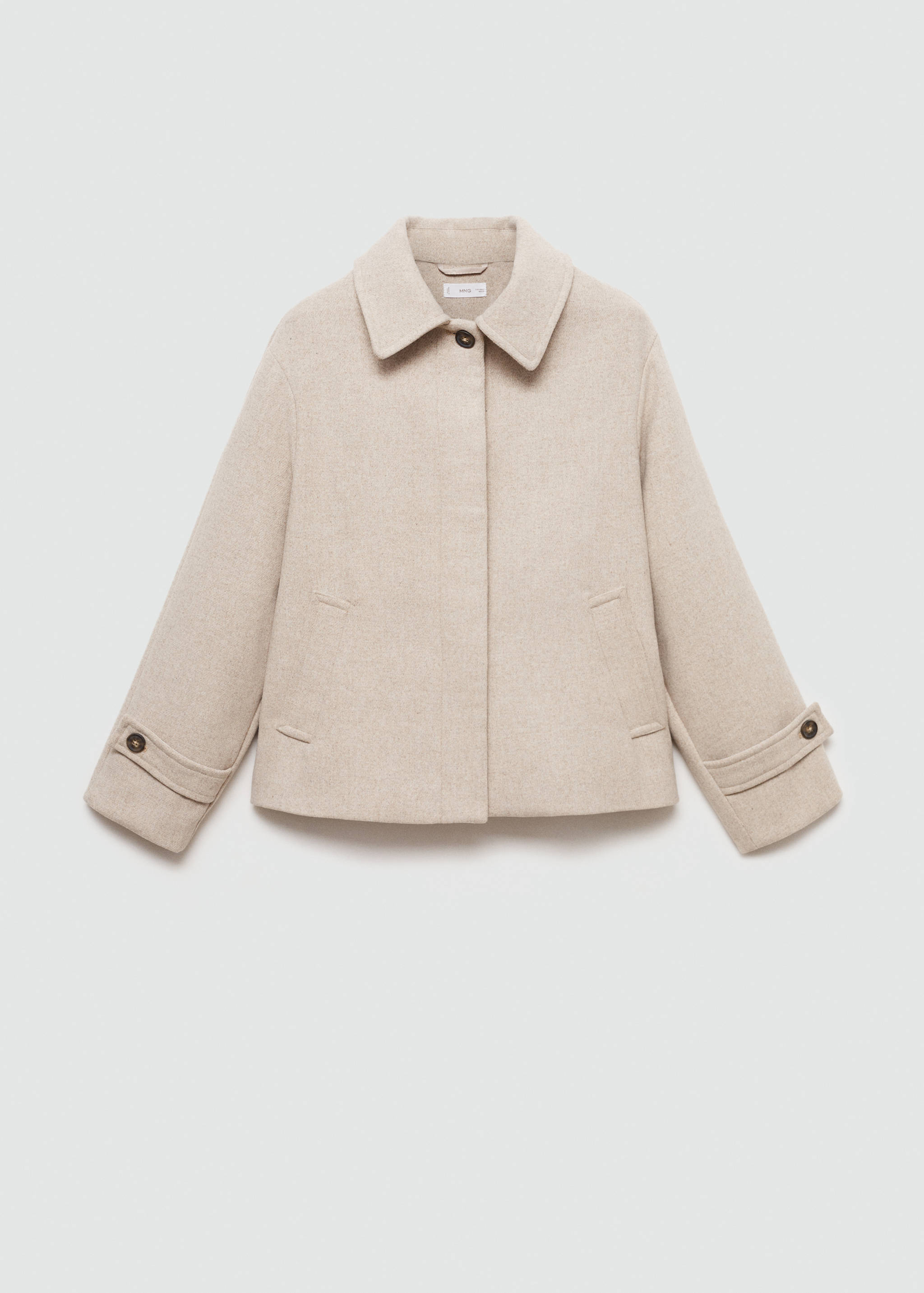Short cloth coat - Article without model
