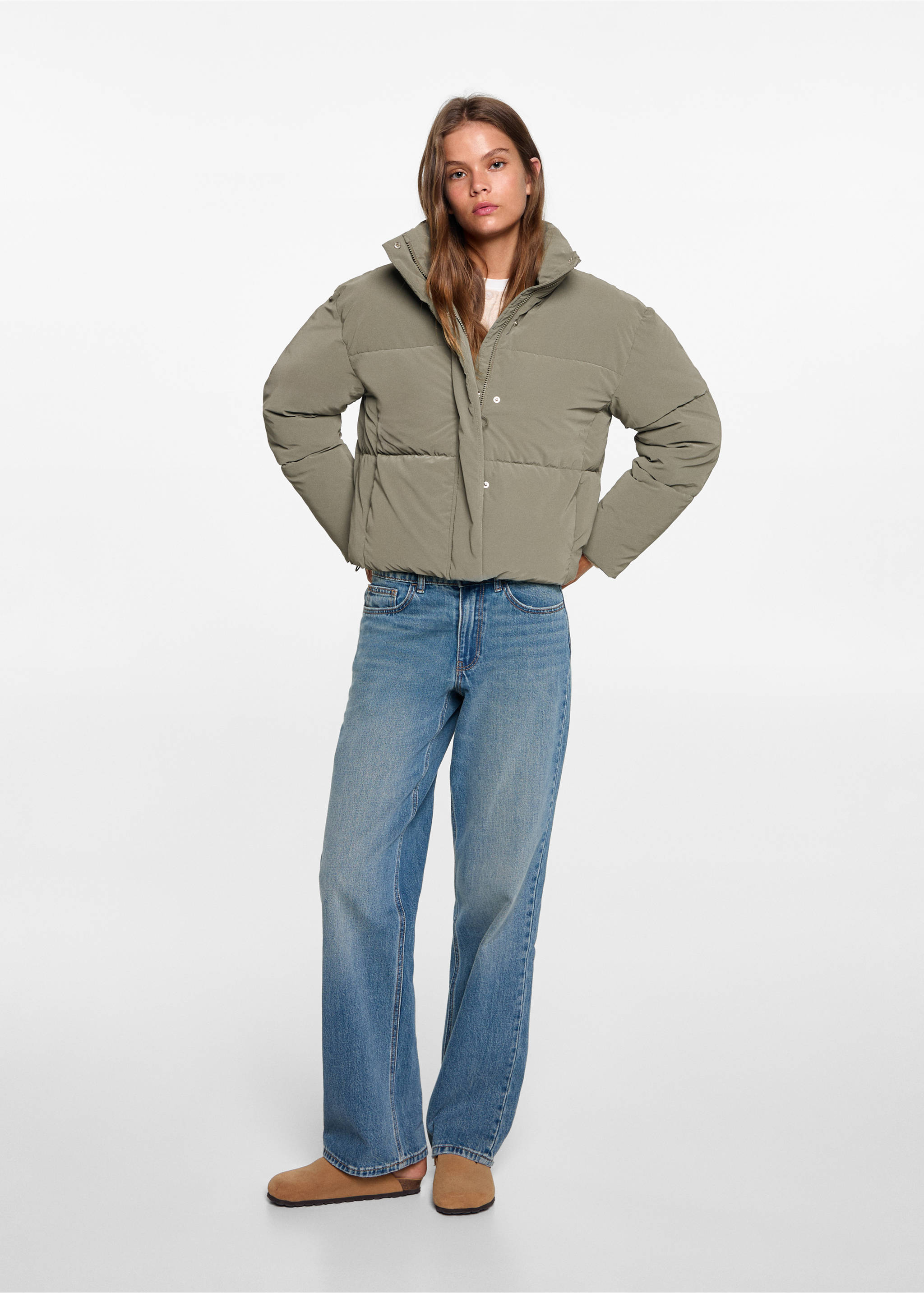 Quilted jacket - General plane, Forest Green. Ref: 77005635-00.