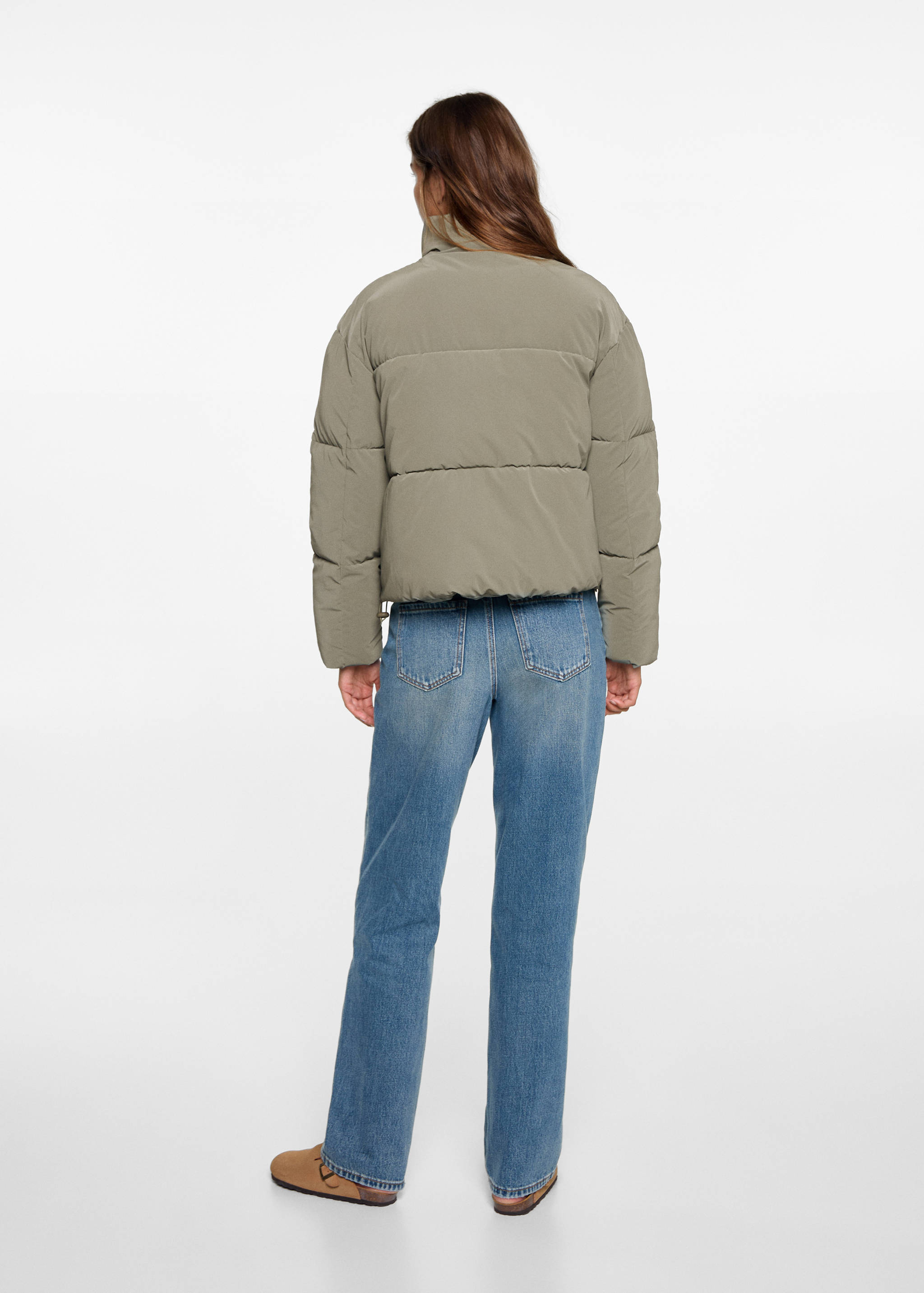 Wasserabweisende Steppjacke - Rückseite des Artikels