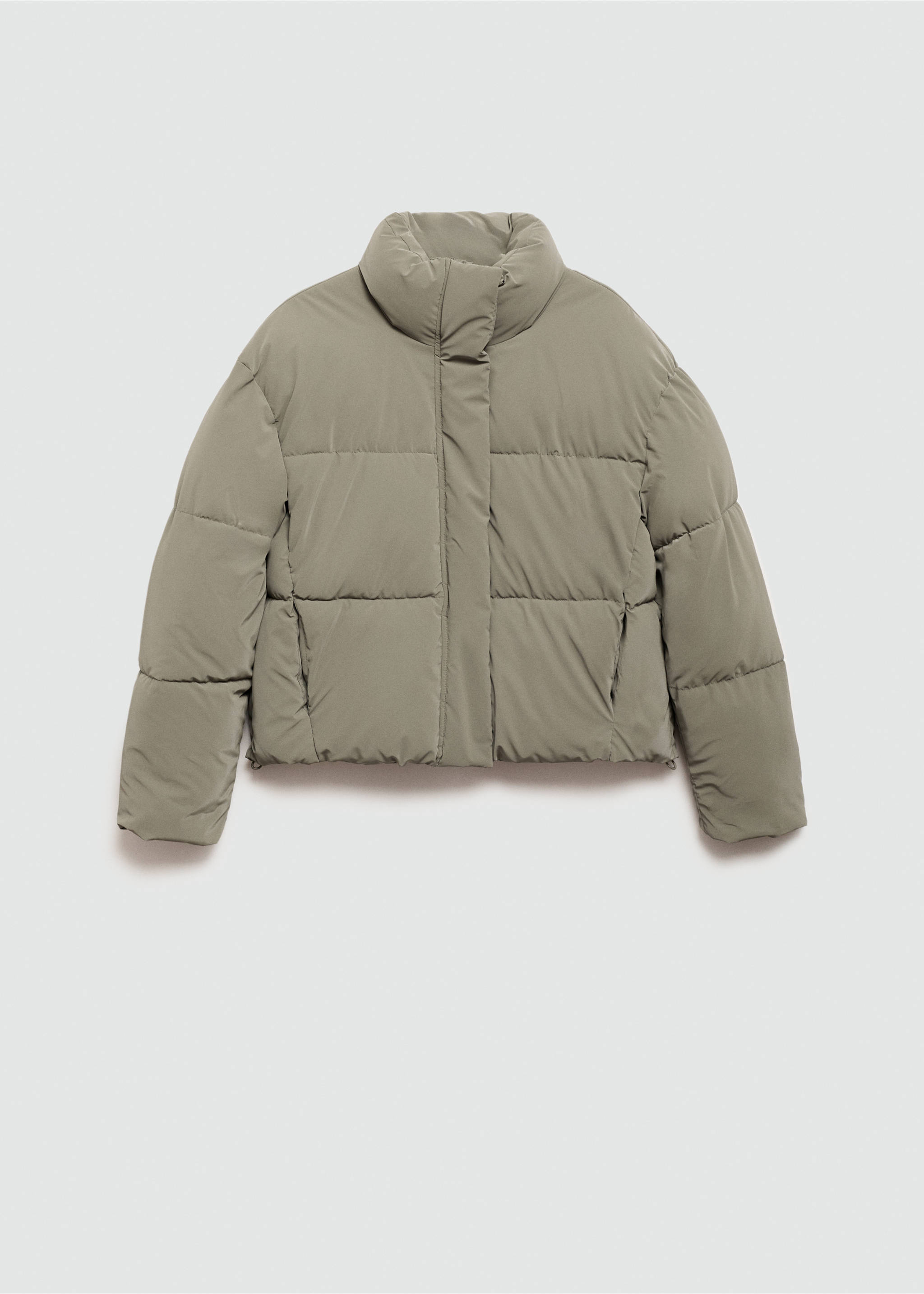 Quilted jacket - Article without model, Forest Green. Ref: 77005635-00.