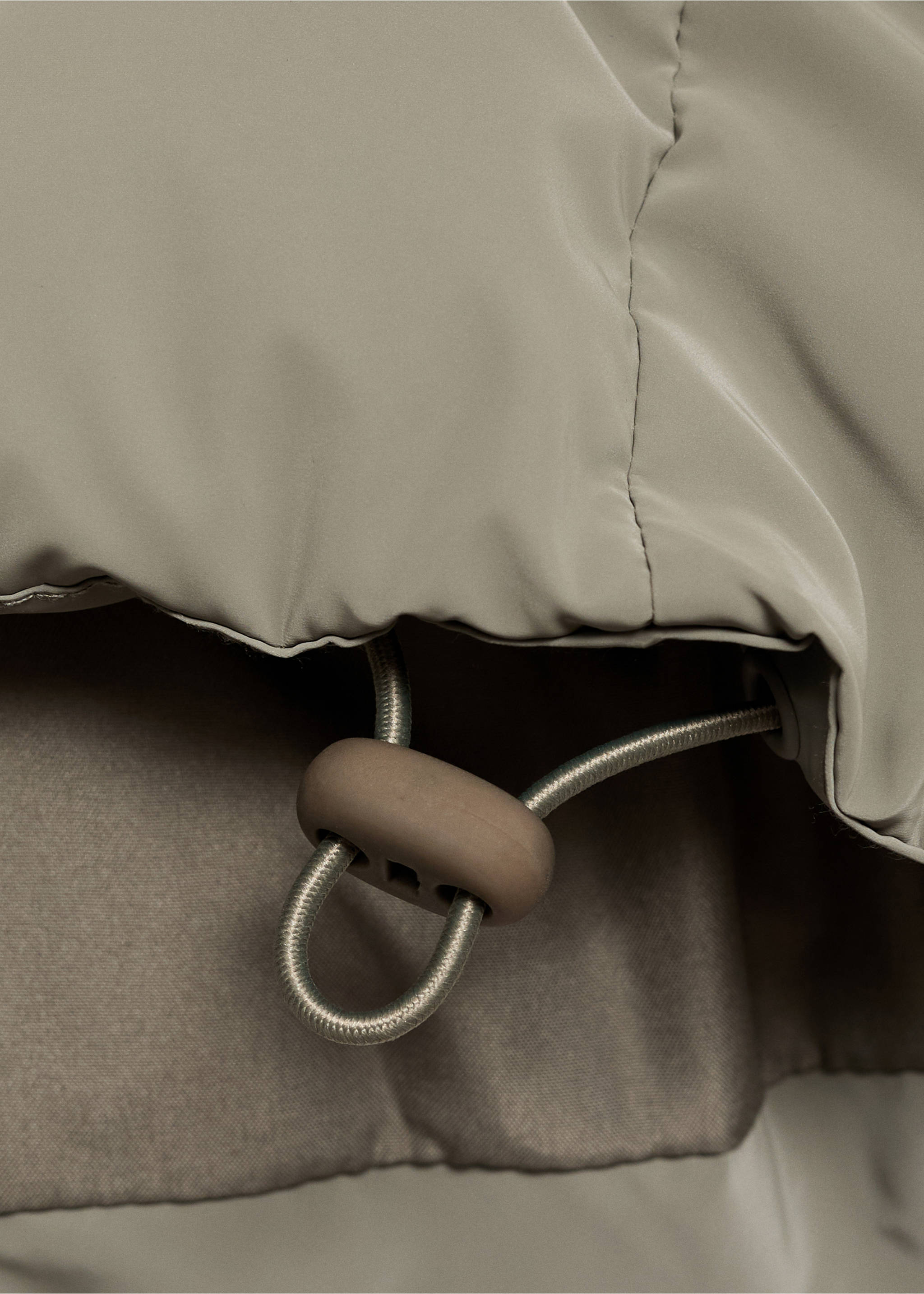 Quilted jacket - Details of the article 0, Forest Green. Ref: 77005635-00.