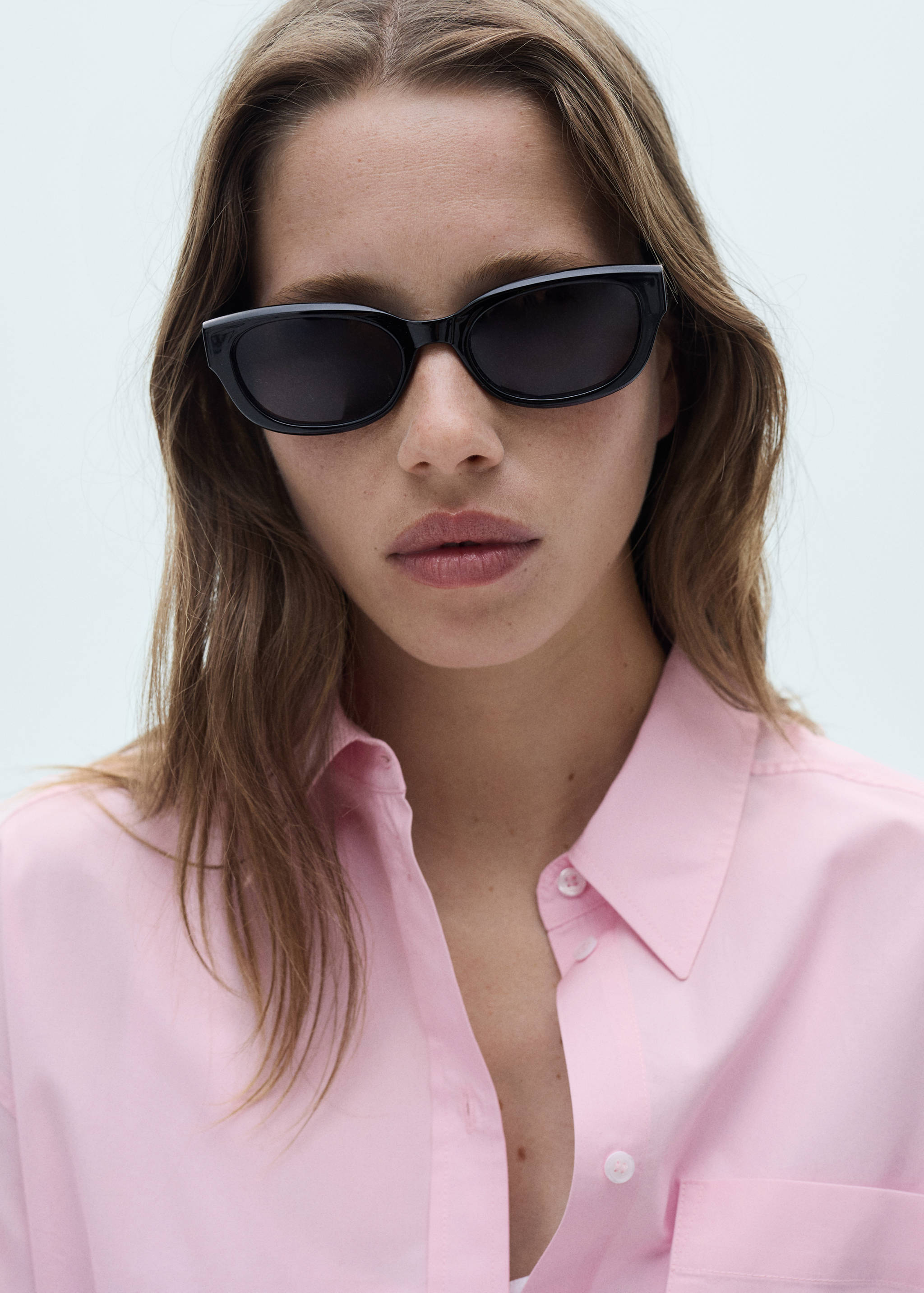 Oversized-Hemd mit Kontrastsaum - Detail des Artikels 1