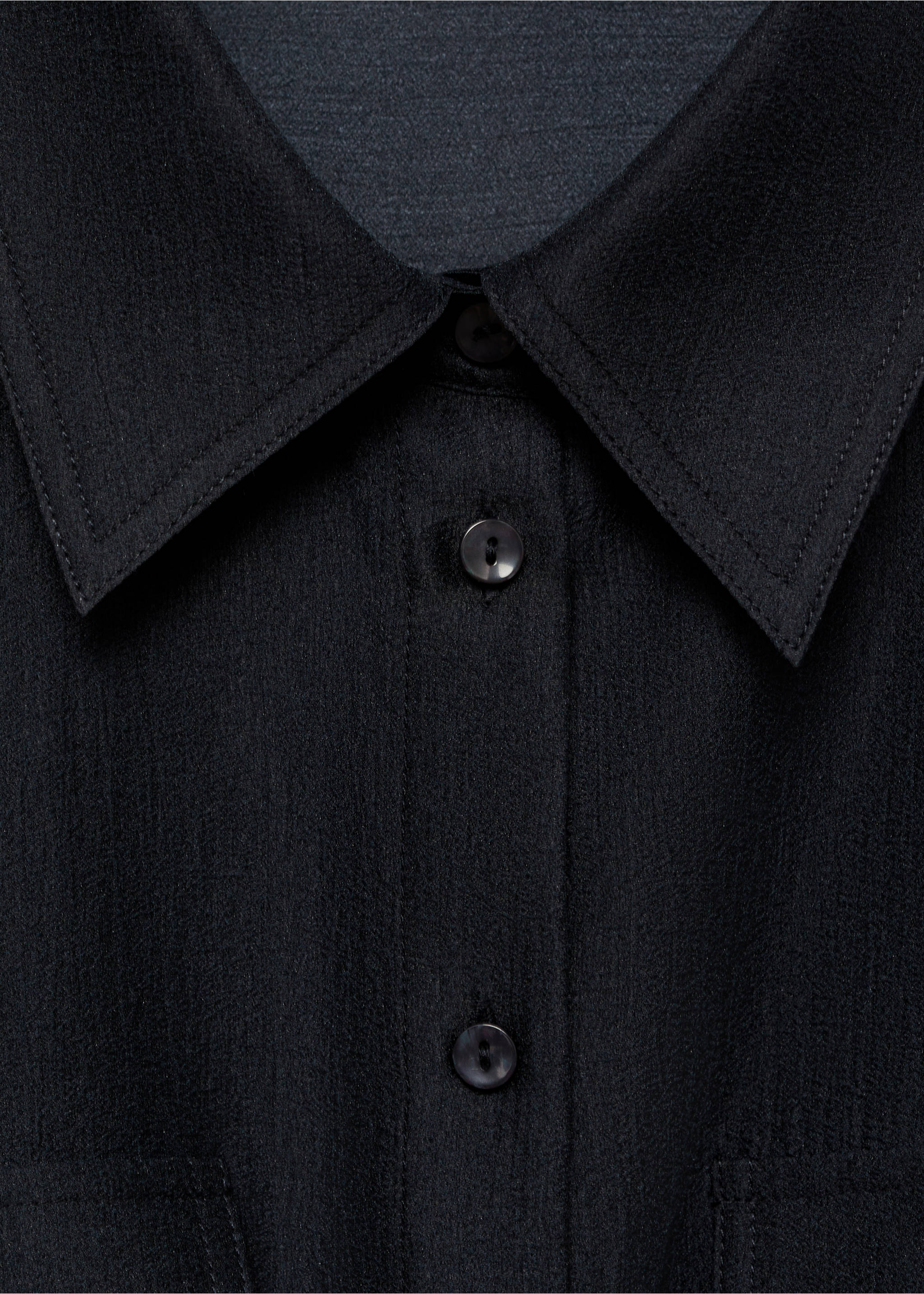 T-shirt i lyocell band - Detaljer om artikeln 8, Mellanbrun. Ref: 77005655-00.