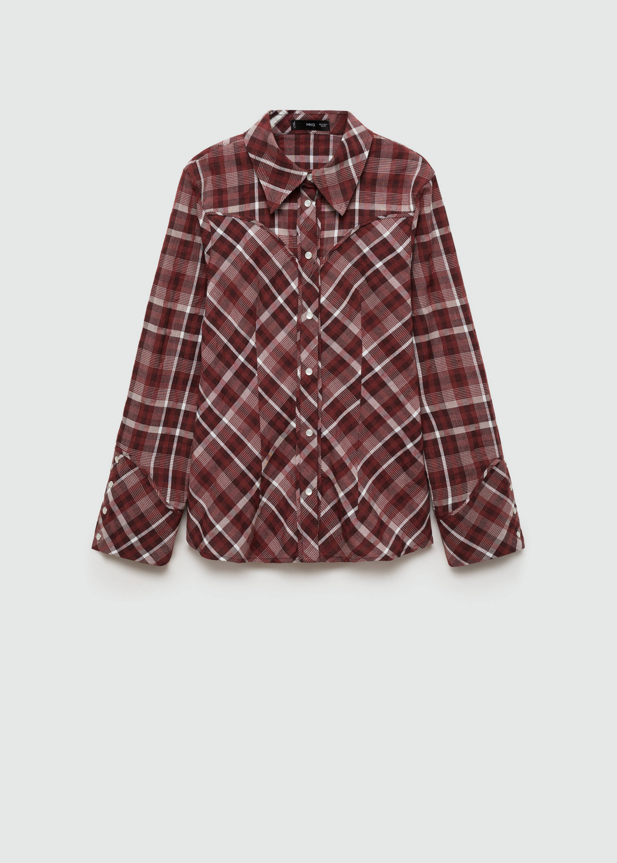 Camisa algodón cuadros - Artículo sin modelo