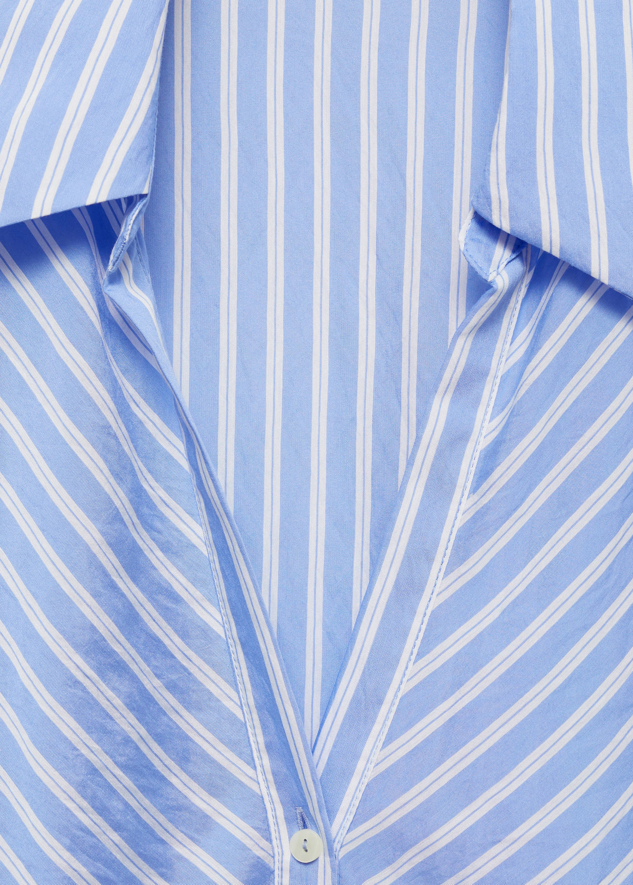 Striped flowy shirt - Details of the article 8