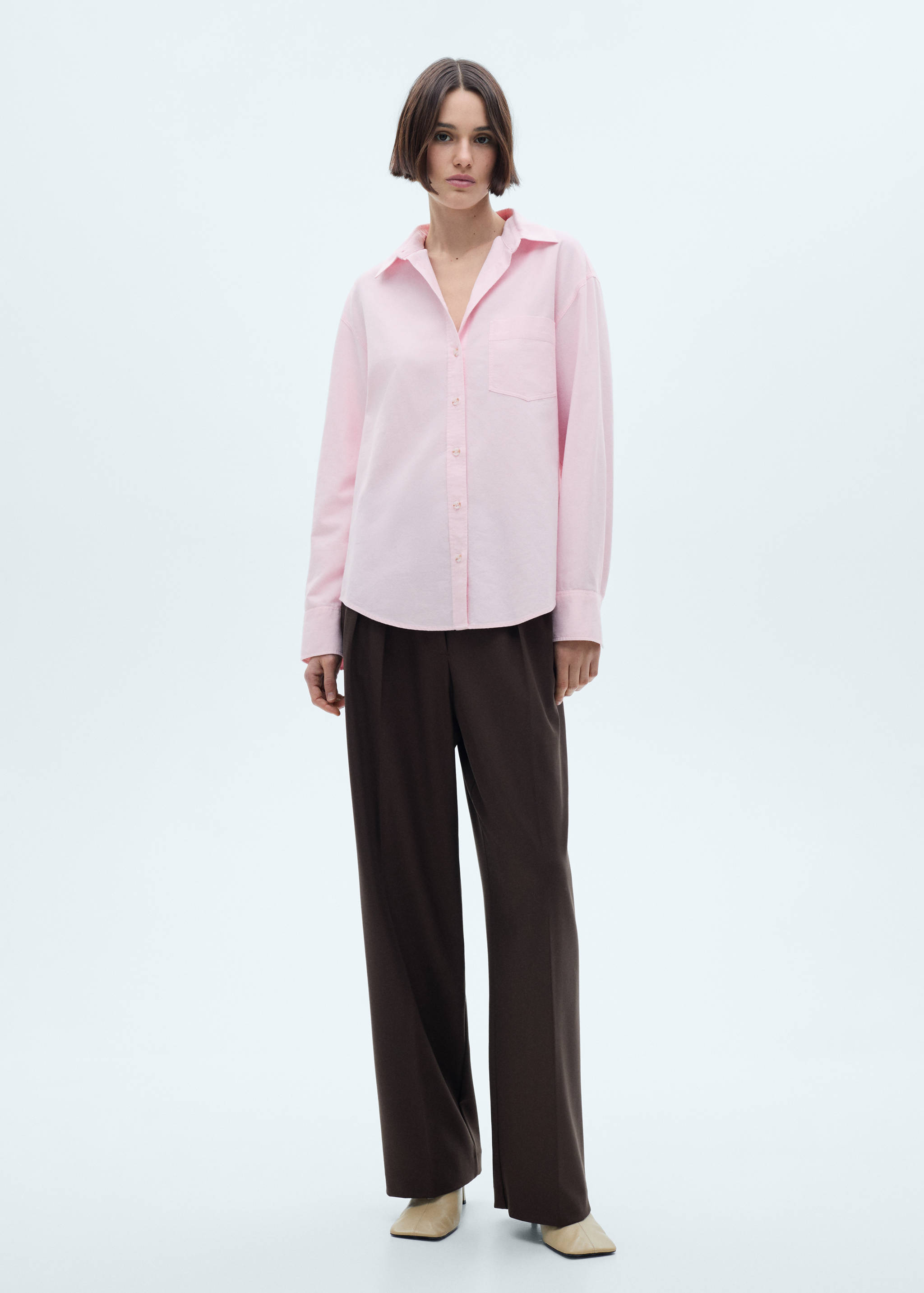Long sleeved cotton shirt - General plane