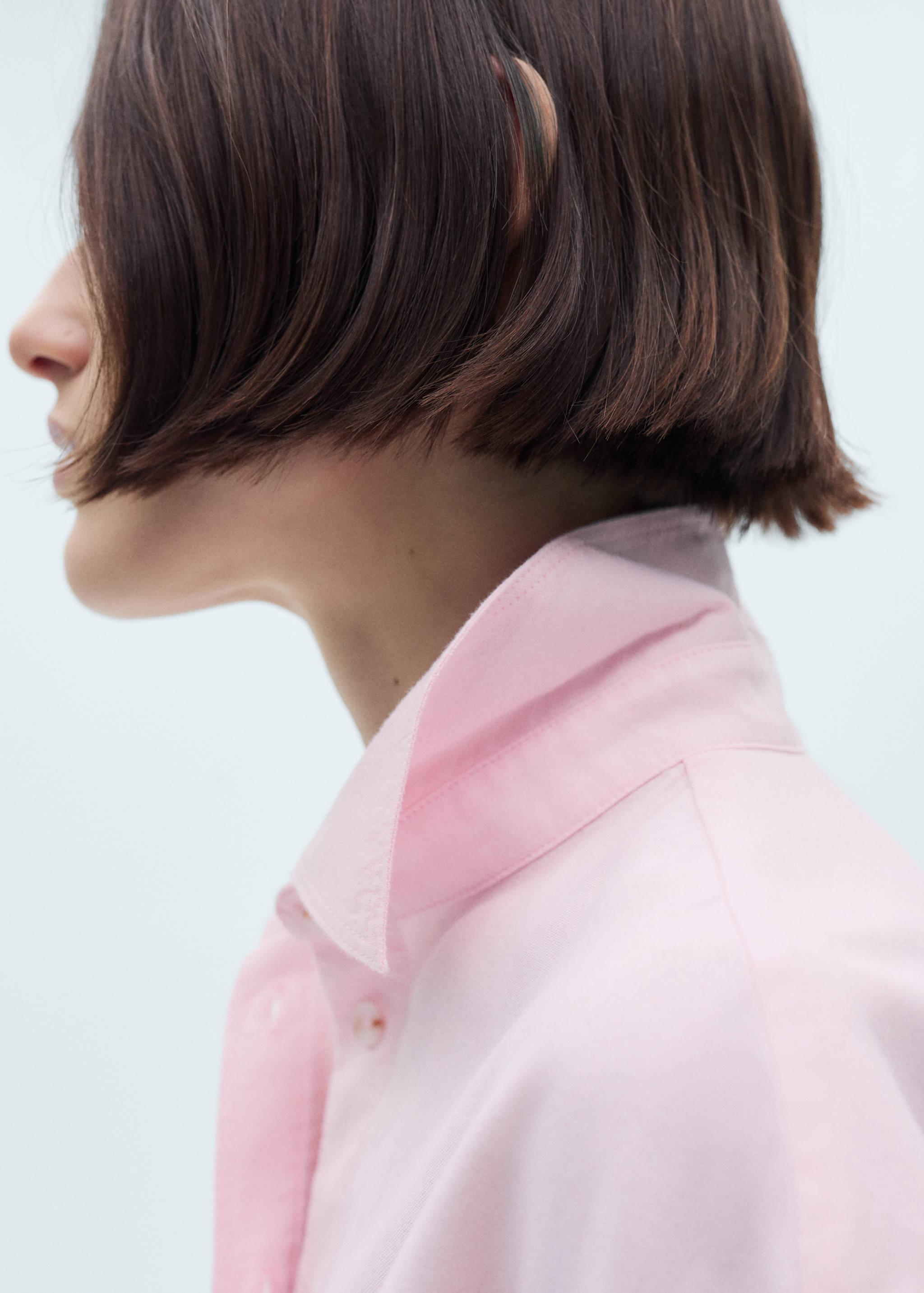 Long sleeved cotton shirt - Details of the article 1