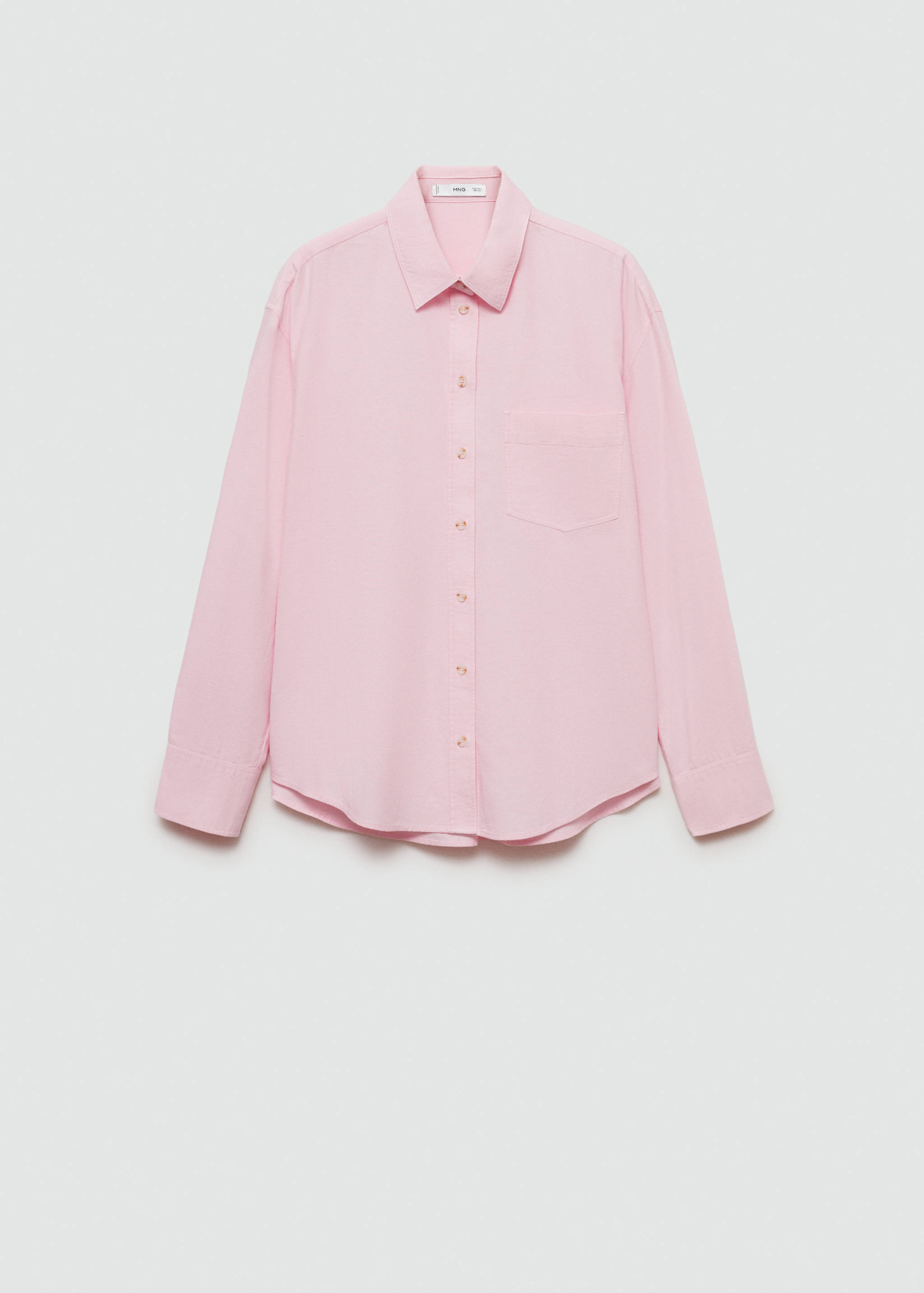 Long sleeved cotton shirt - Article without model