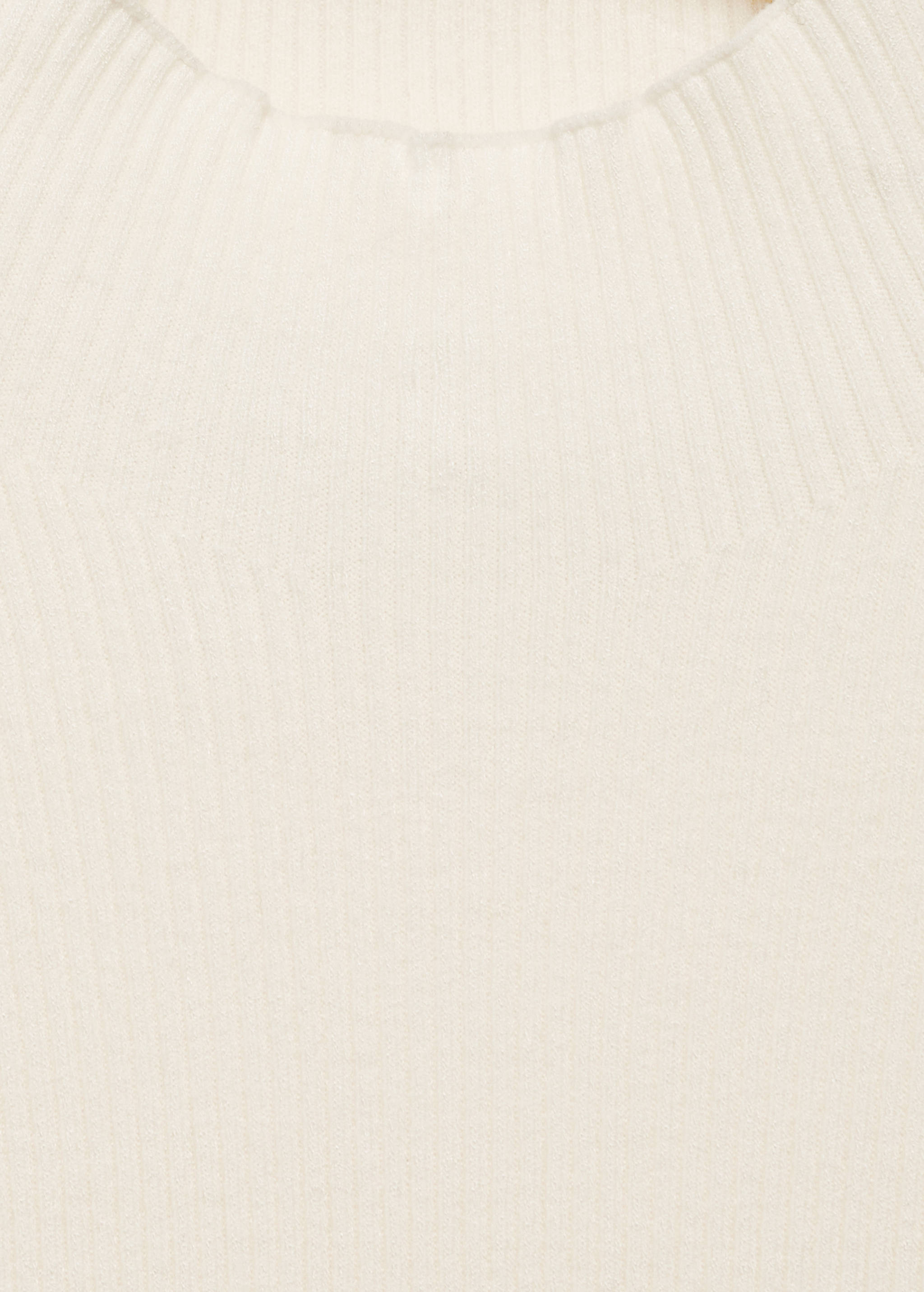 Gerippter Pullover mit halbhohem Kragen - Detail des Artikels 8