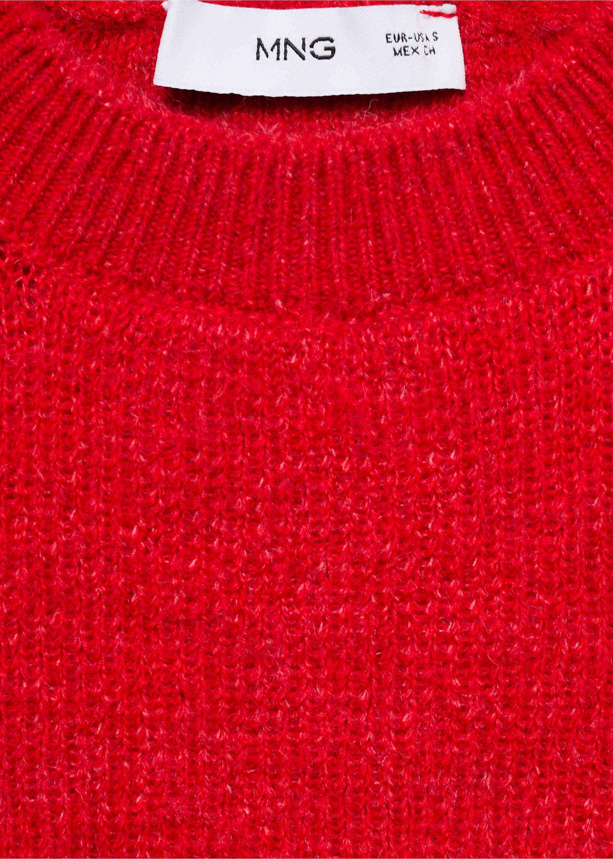 Kurzärmeliger Pullover - Detail des Artikels 8, Rot. Ref: 77005677-00.