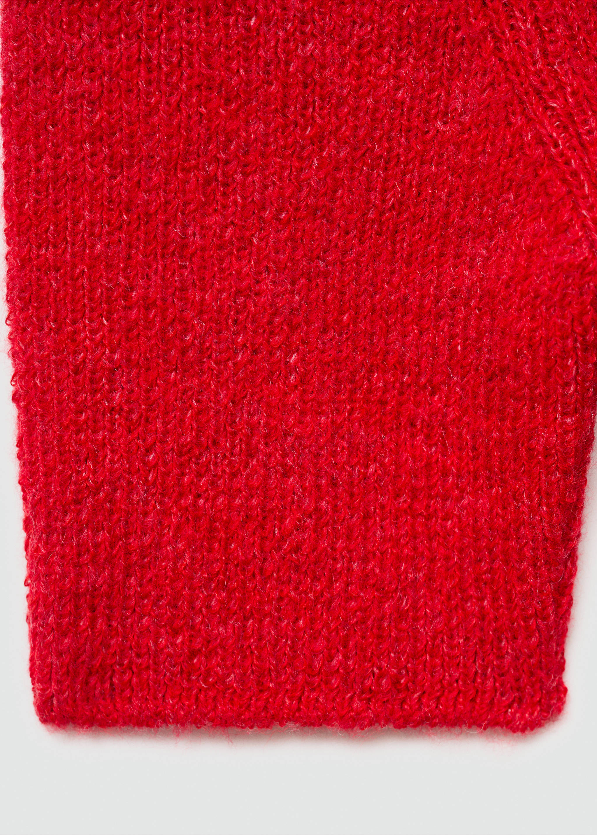 Kurzärmeliger Pullover - Detail des Artikels 0, Rot. Ref: 77005677-00.
