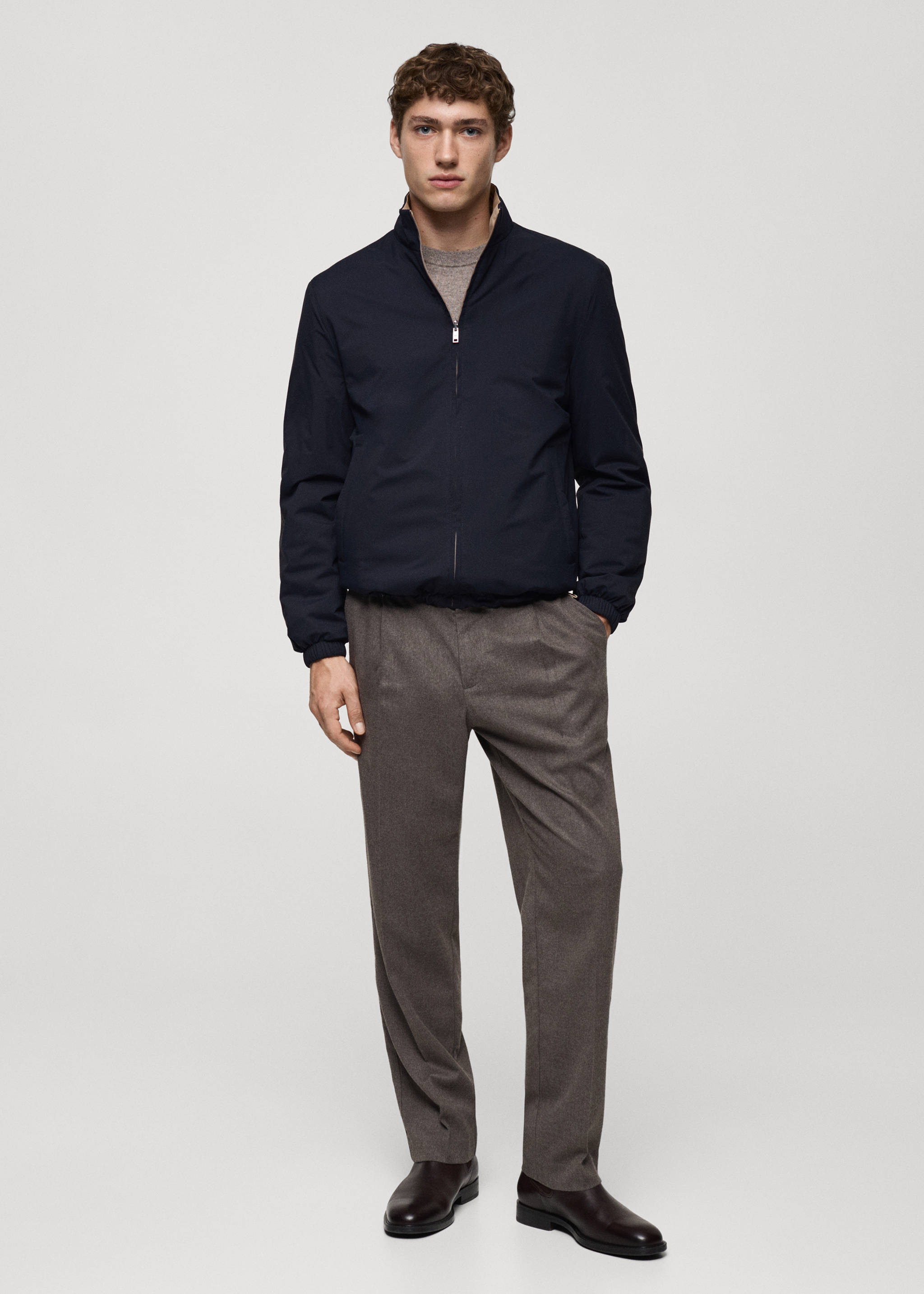 Chaqueta reversible acolchada water repellent - Plano general