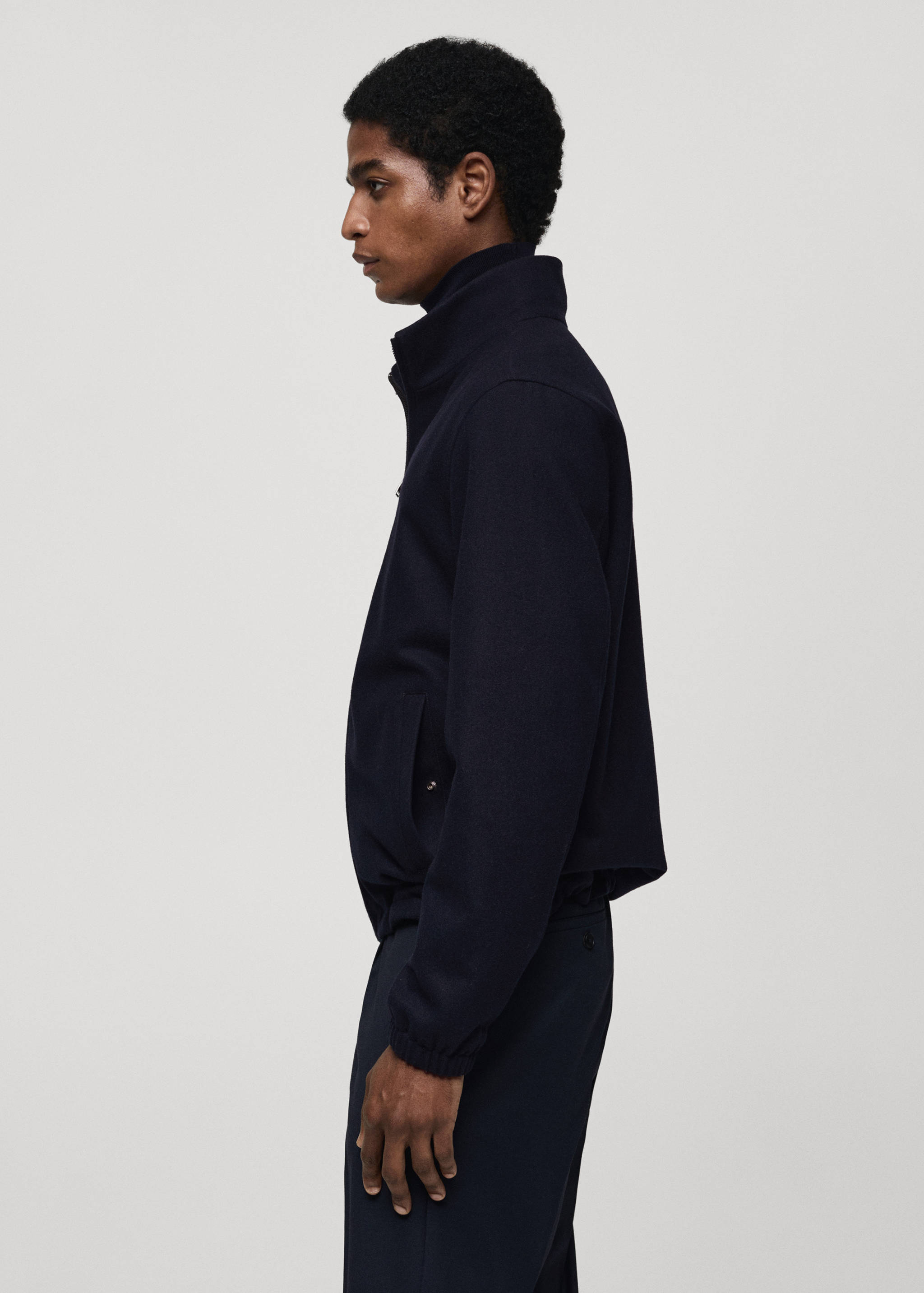 Regular-fit wool jacket - Details of the article 2