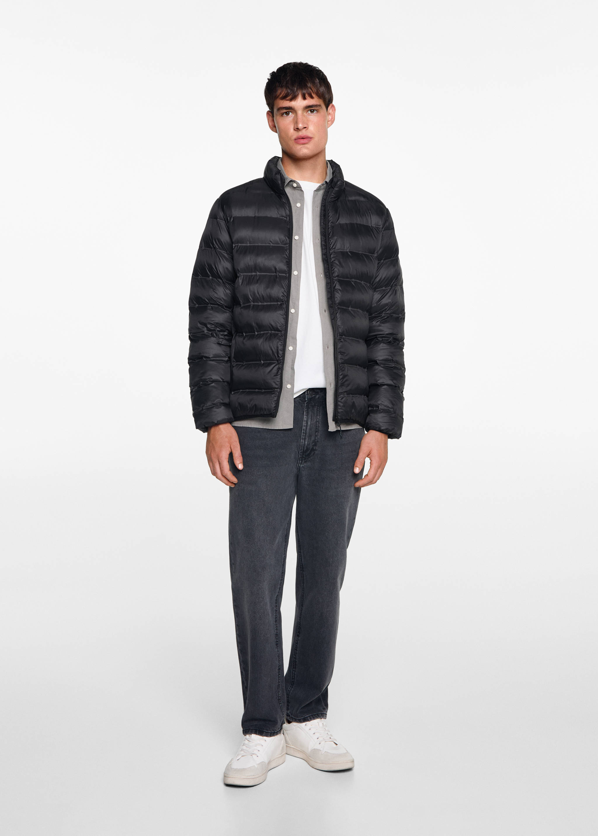 Steppanorak mit Zip - Allgemeine Ansicht