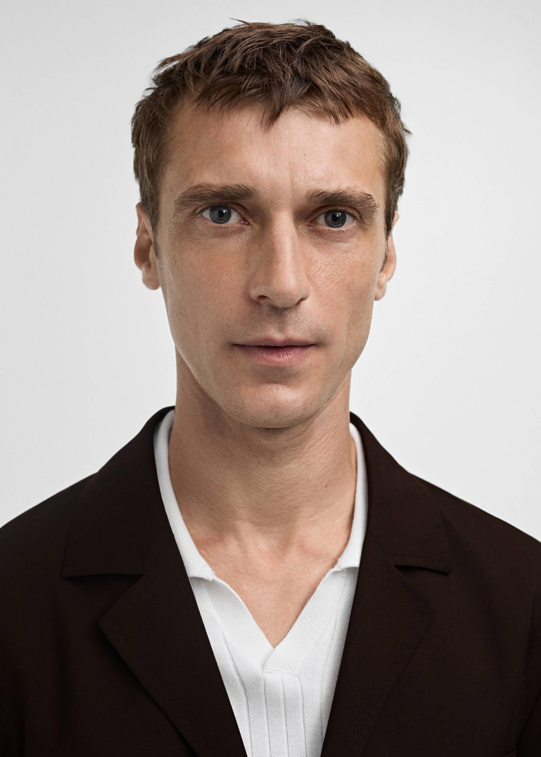 100% wool slim-fit suit jacket - Details of the article 1