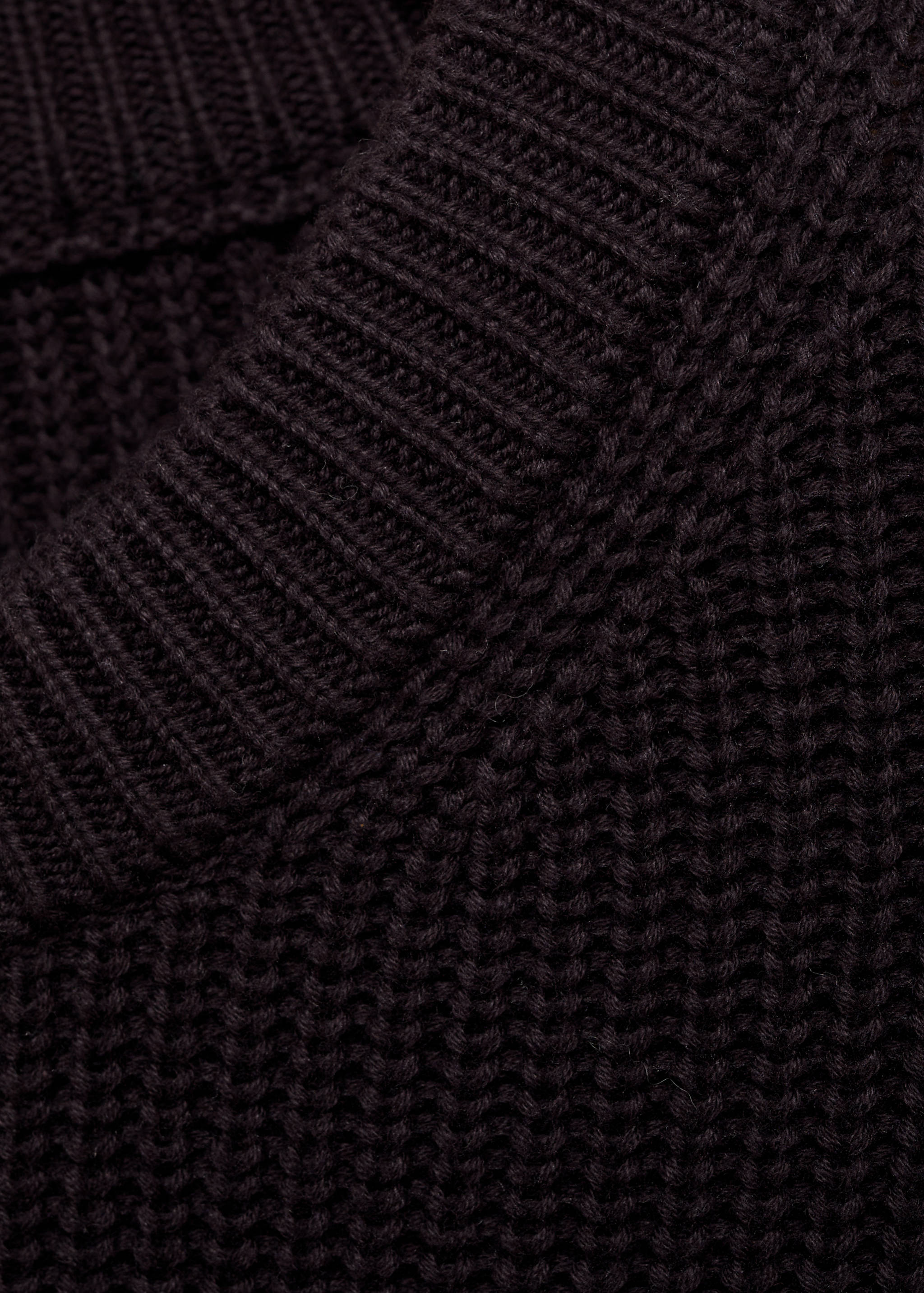 Pull-over coton maille côtelée - Détail de l'article 8